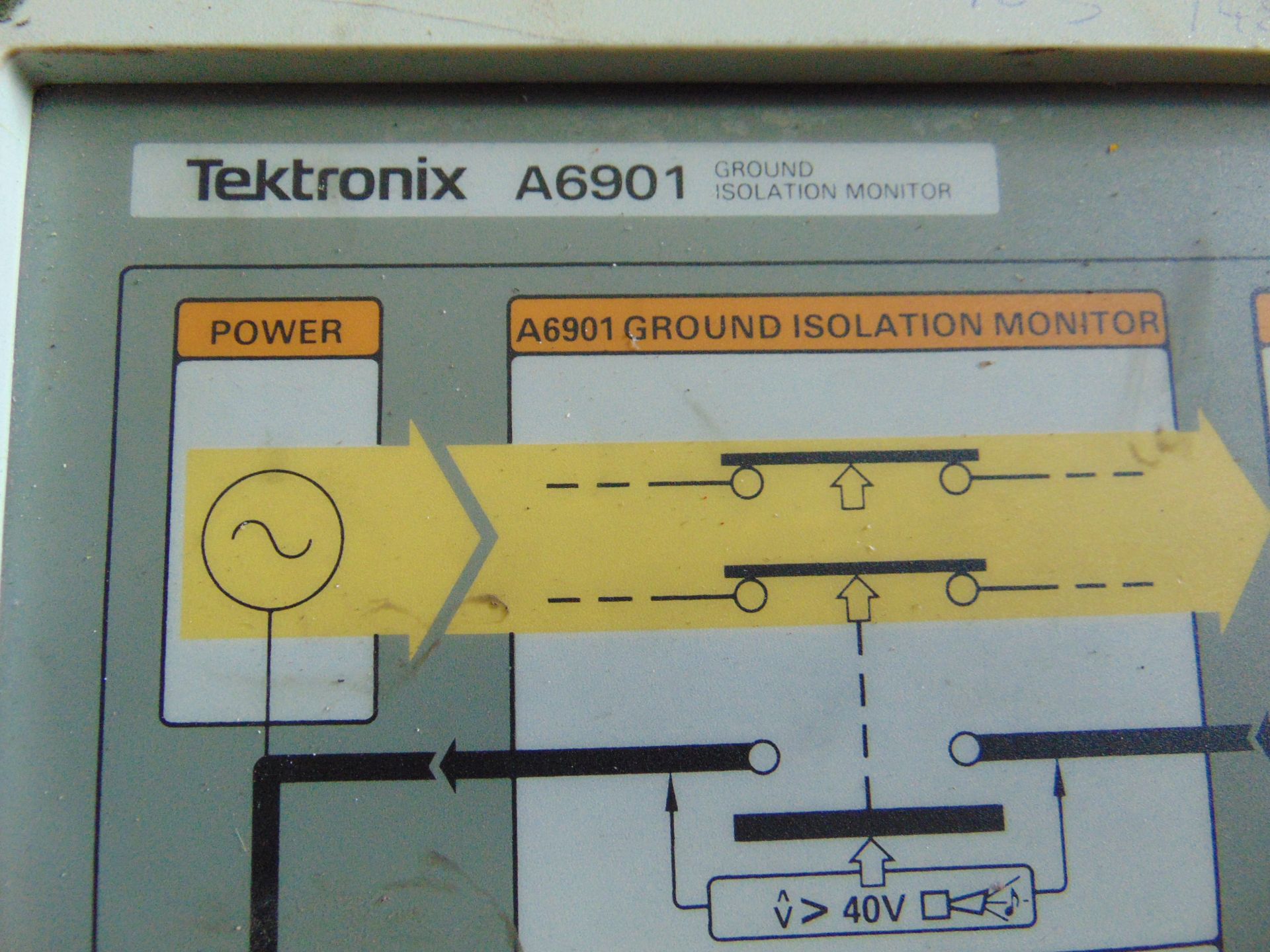 2x Tektronix A6901 Ground Isolation Monitors - Image 4 of 11