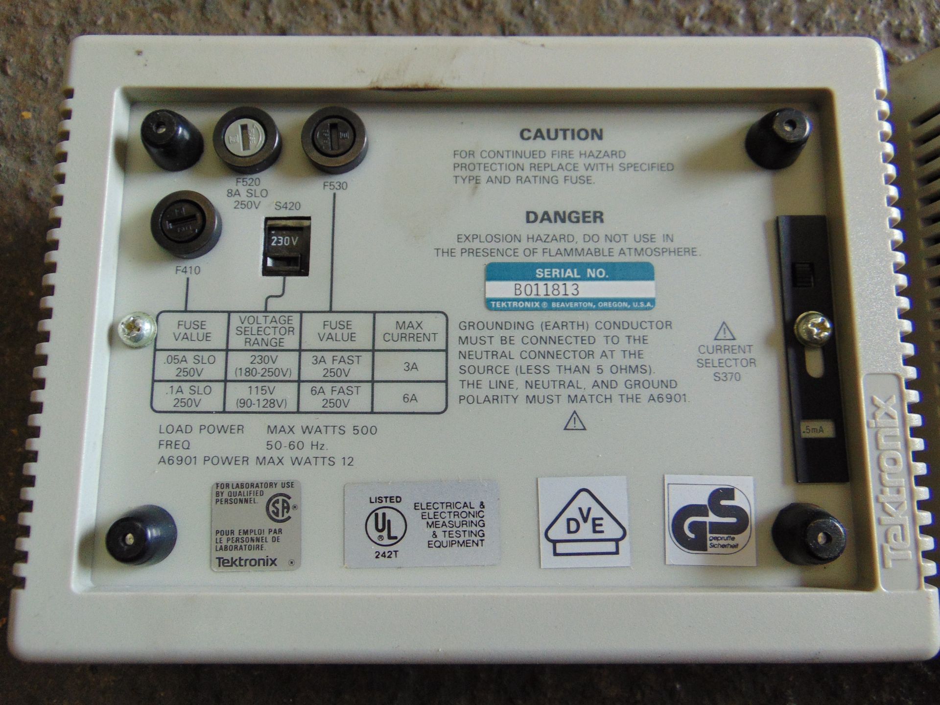 2x Tektronix A6901 Ground Isolation Monitors - Image 11 of 11