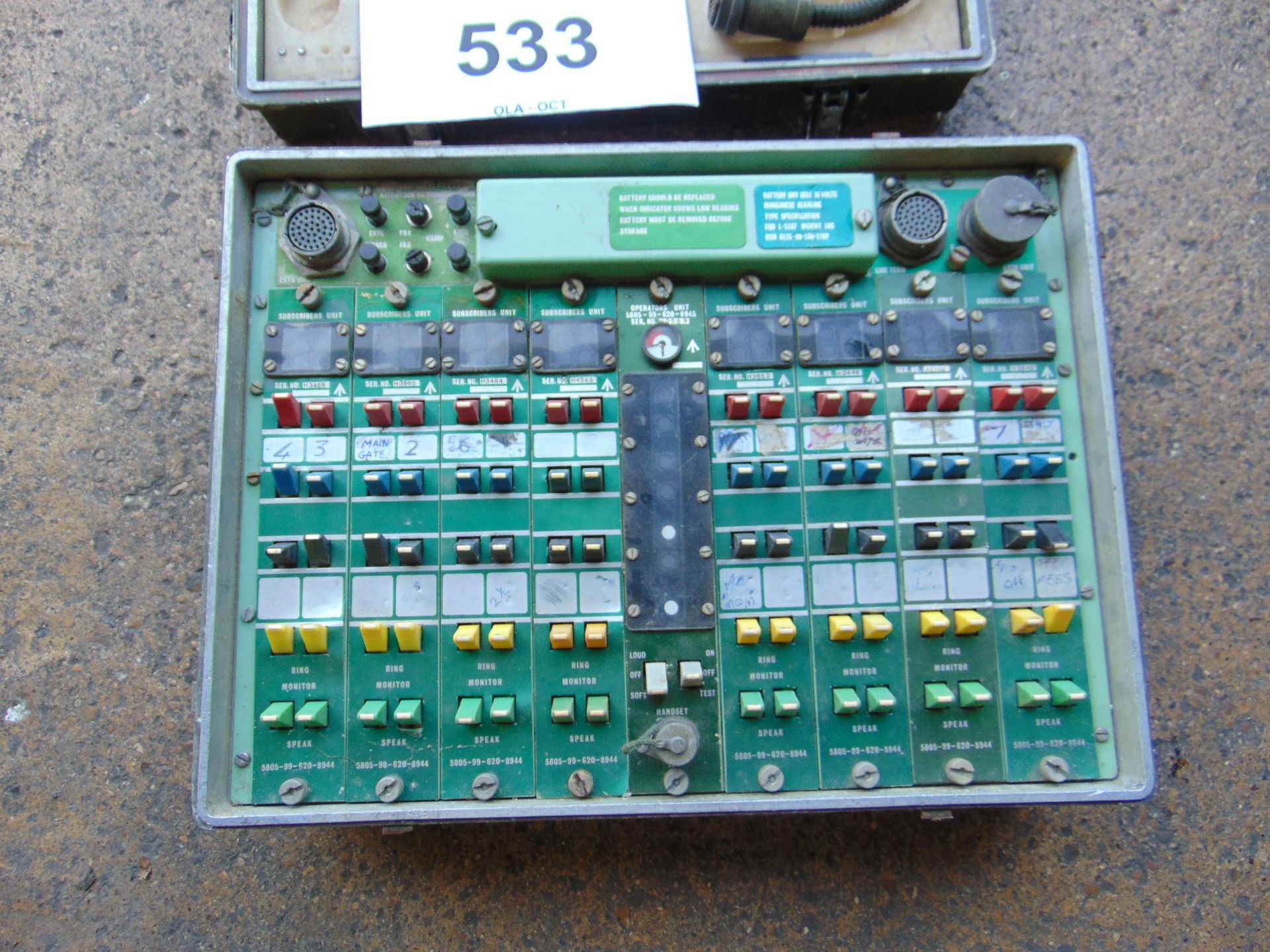 4 x Clansman Transmitter Reciever RT 349 complete - Image 7 of 8