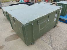 Aluminium Heavy Duty Secure Storage Box as shown