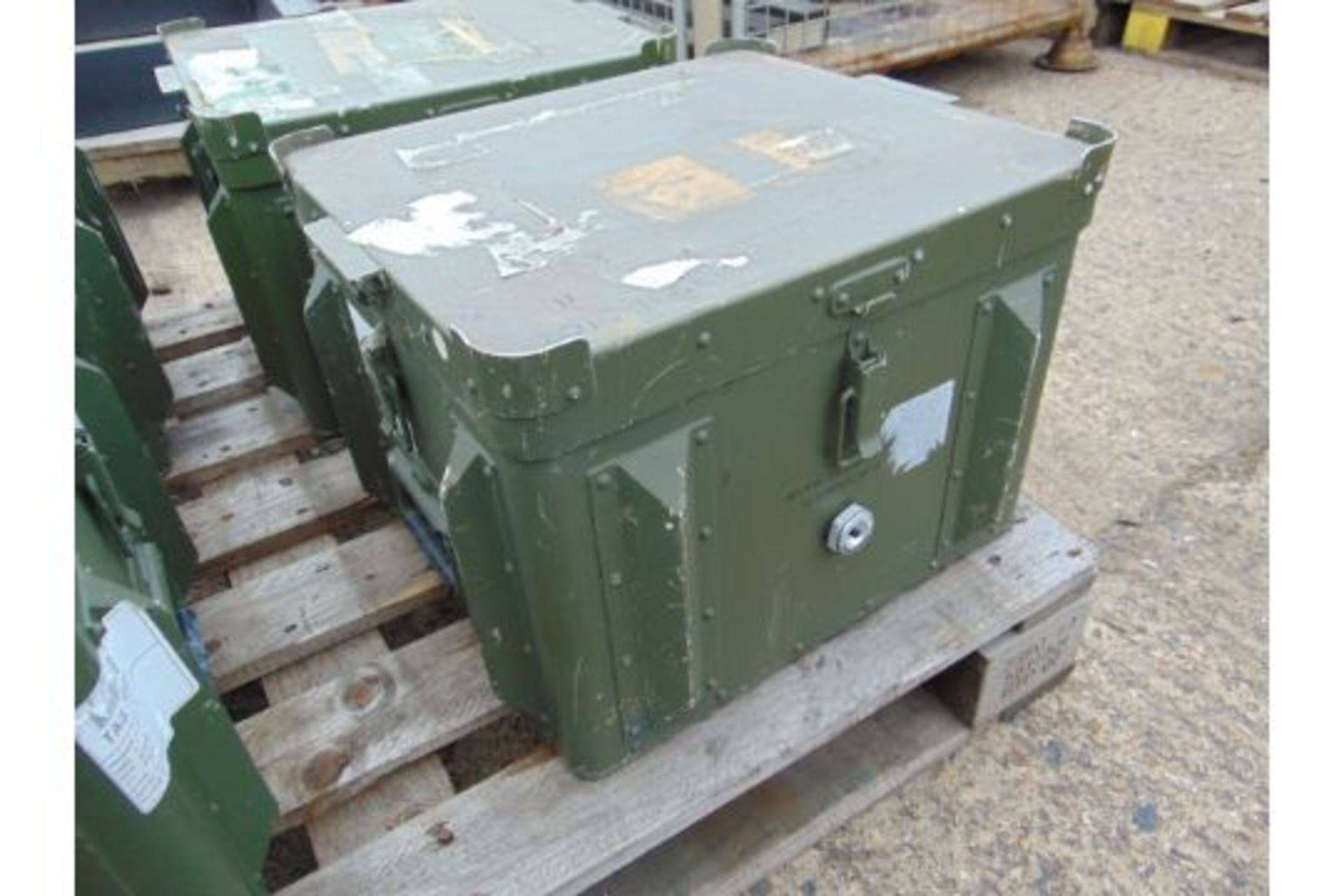 Aluminium Heavy Duty Secure Storage Box as shown