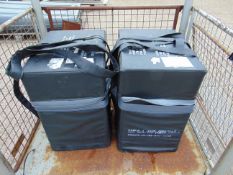 2 x Waterproof Rubber Storage Containers as shown