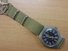 VERY RARE CWC 0552 ROYAL MARINES NAVY ISSUE SERVICE WATCH