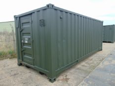 Demountable Front Line Ablution Unit in 20ft Container with hook loader, Twist Locks Etc