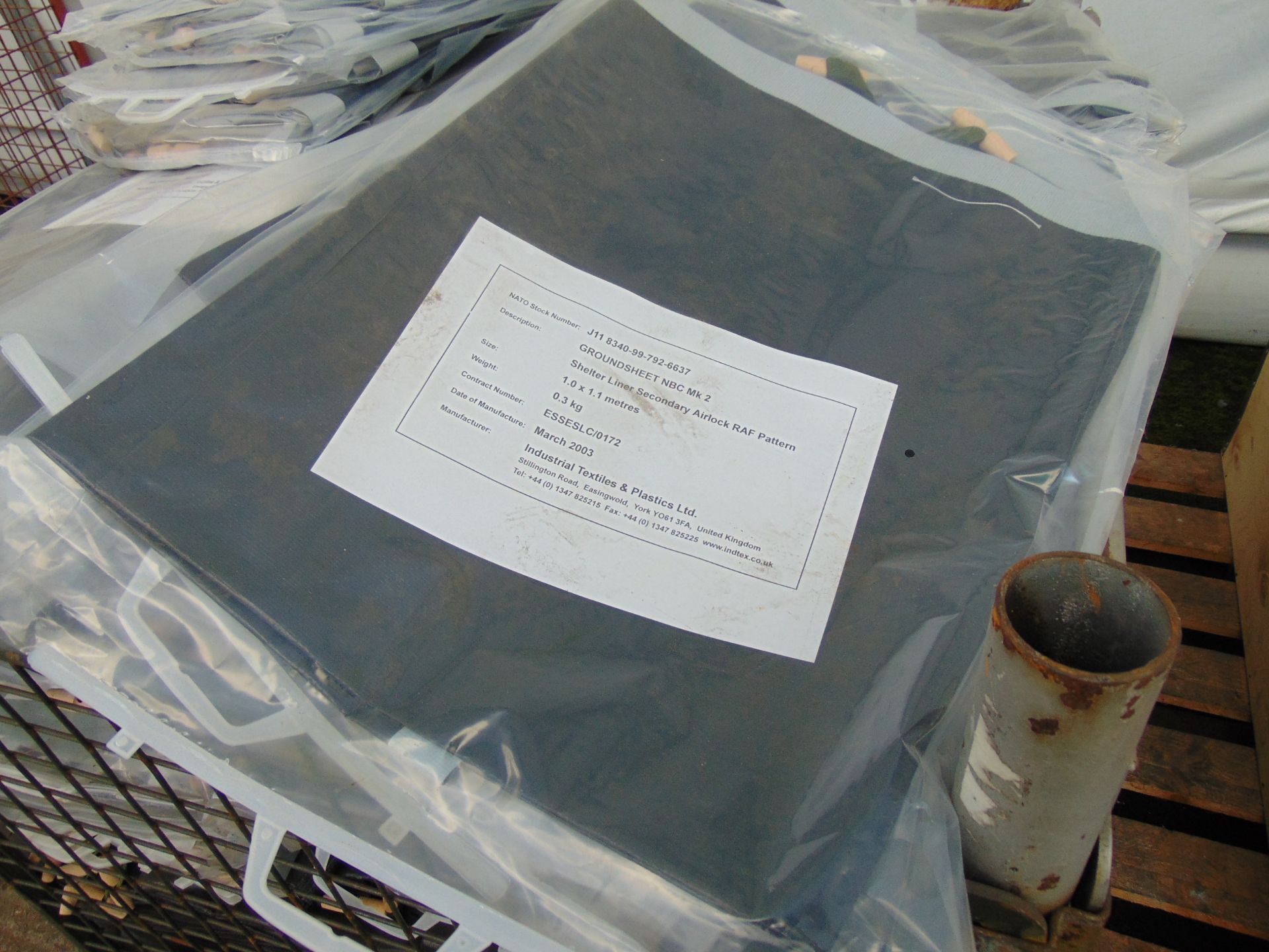 Approx 500x Heavy Duty Ground Sheets Unissued - Image 2 of 5