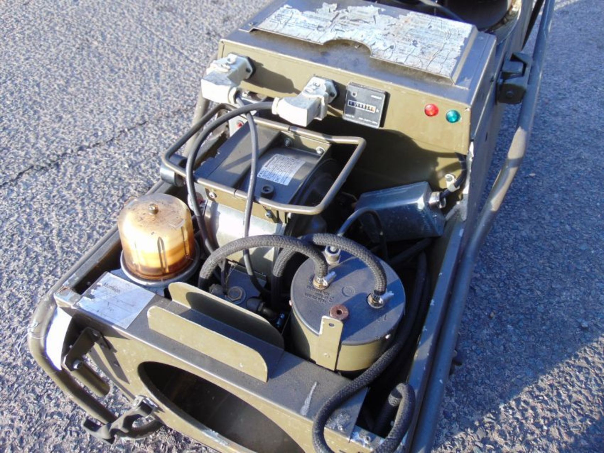 Dantherm VAM-15 Workshop oil/kero/diesel heater c/w fittings as shown - Image 6 of 8