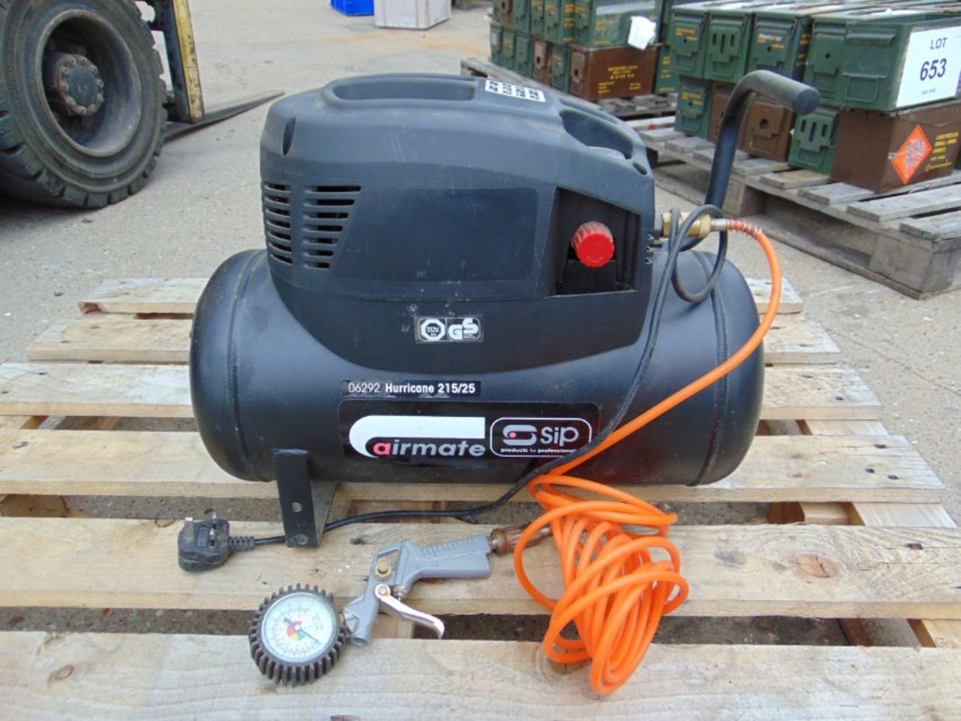 Sip Hurricane 215/25 Air Compressor