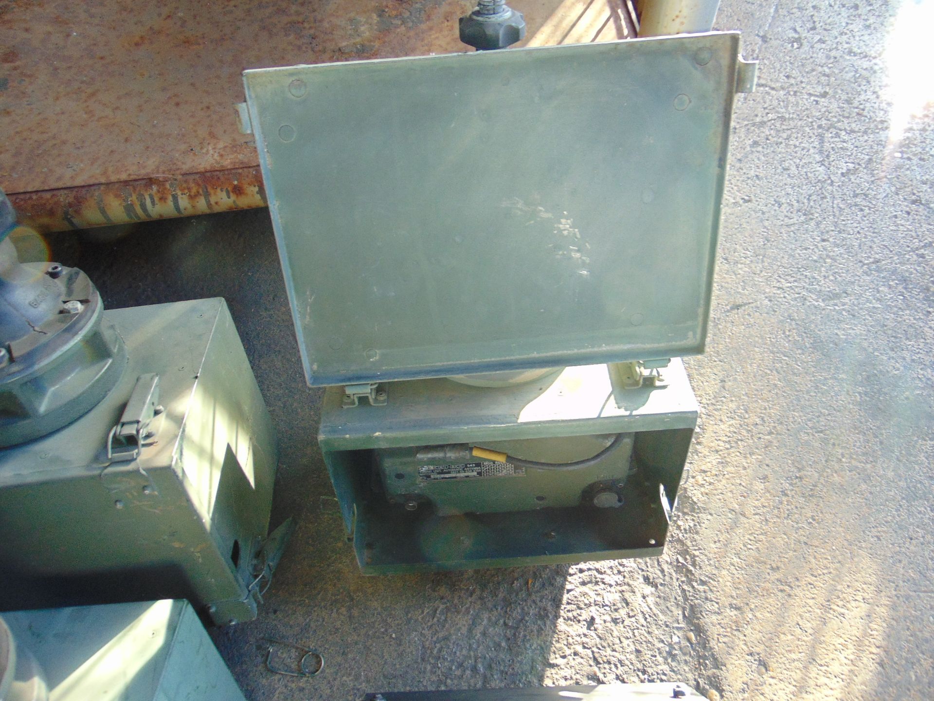 4 x Land Rover Wing Boxes c/w Antenna Mount and TUAM - Image 2 of 6