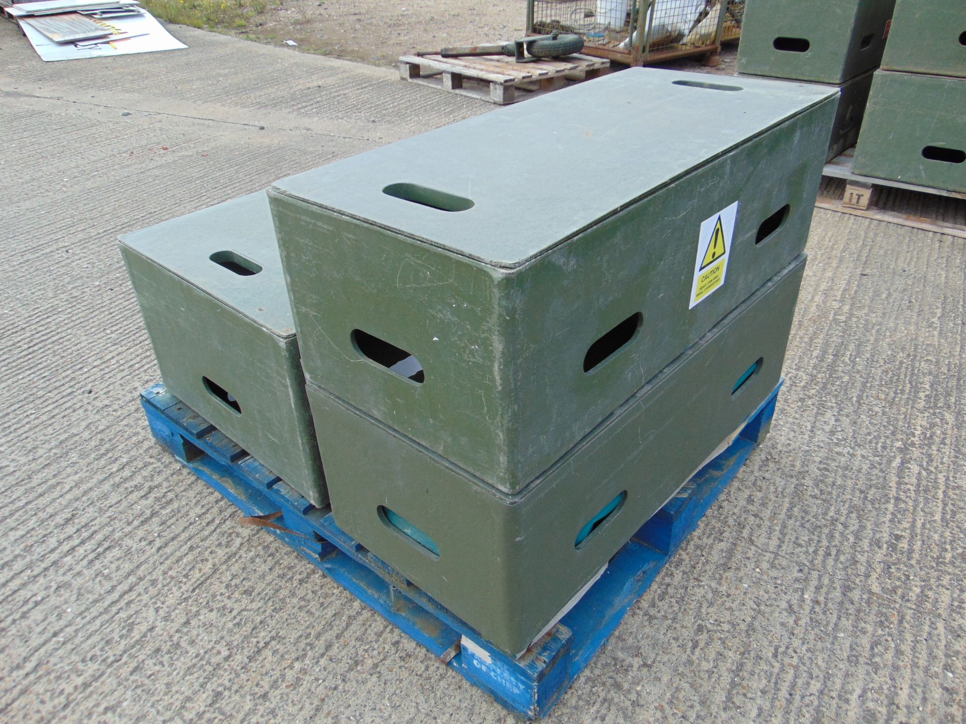 3 x Large Stowage Boxes - Image 2 of 5