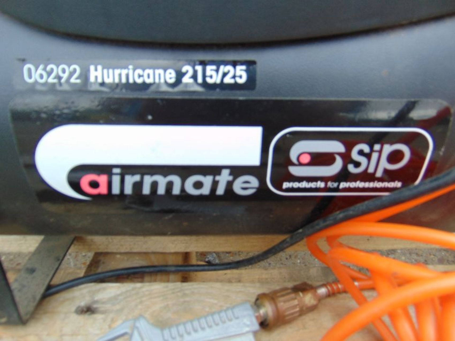 Sip Hurricane 215/25 Air Compressor - Image 2 of 8