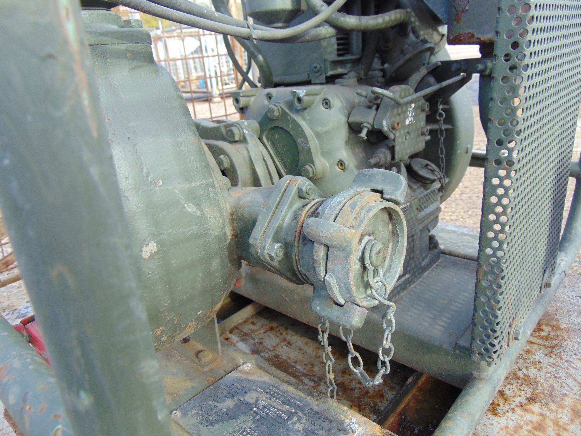 Lister Diesel Gilkes water Pump from MoD - Image 6 of 10