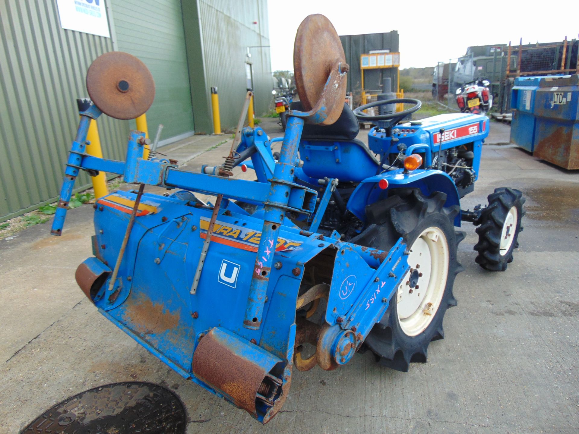 Iseki TX155 4x4 Diesel Compact Tractor c/w Rotovator ONLY 834 HOURS! - Image 8 of 20