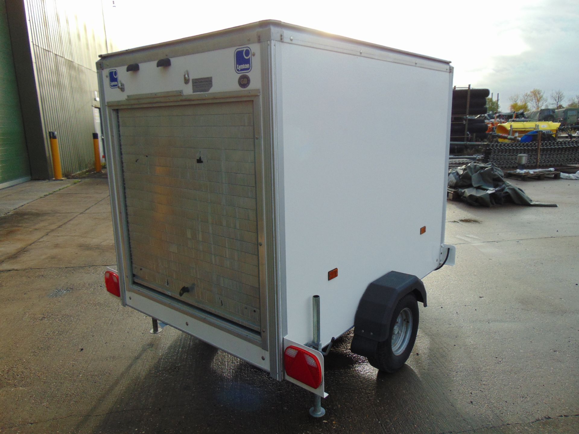 Lynton Single Axle Box Trailer C/W Rear Roller Shutter - Image 7 of 20