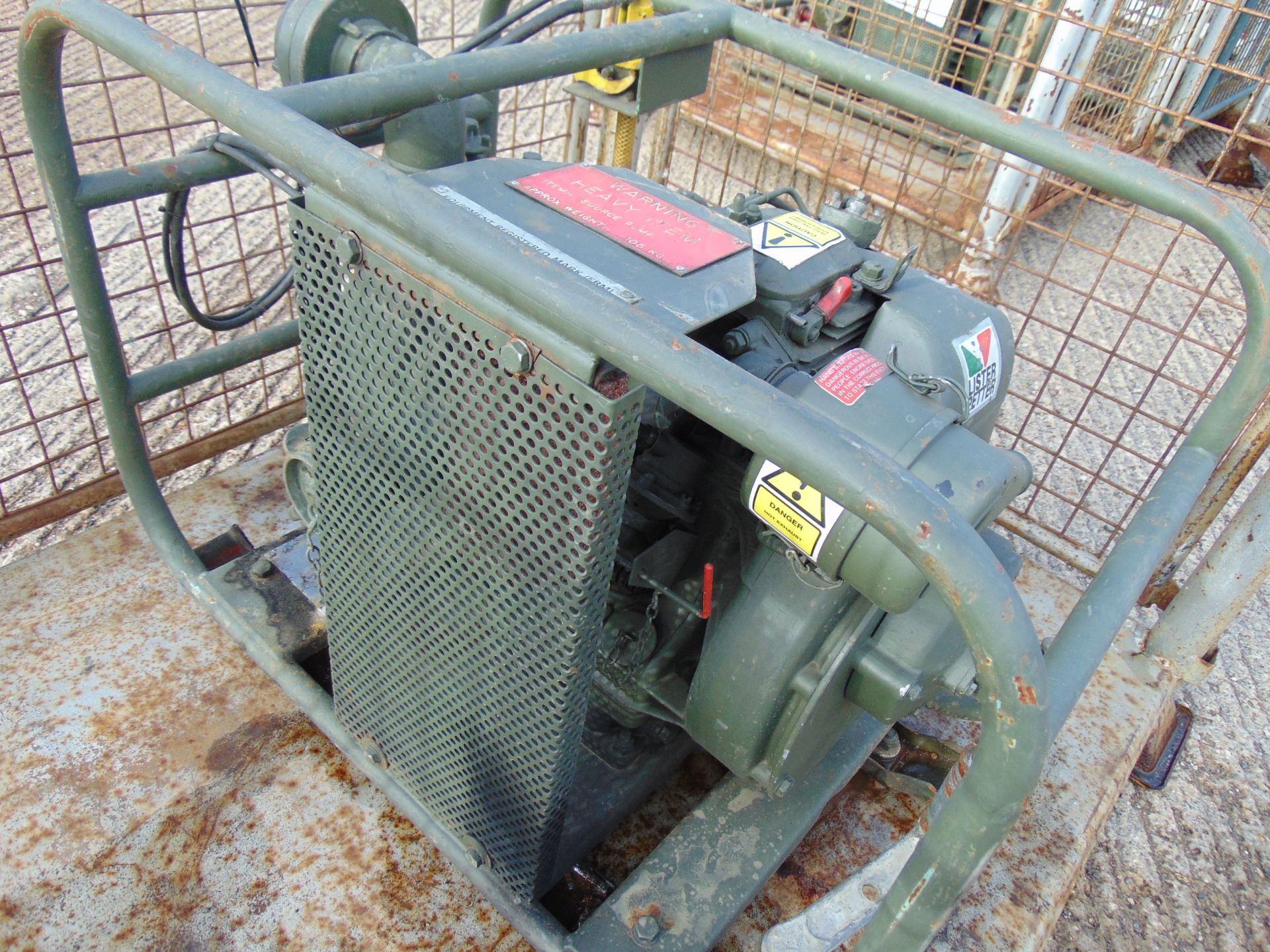 Lister Diesel Gilkes water Pump from MoD - Image 3 of 10