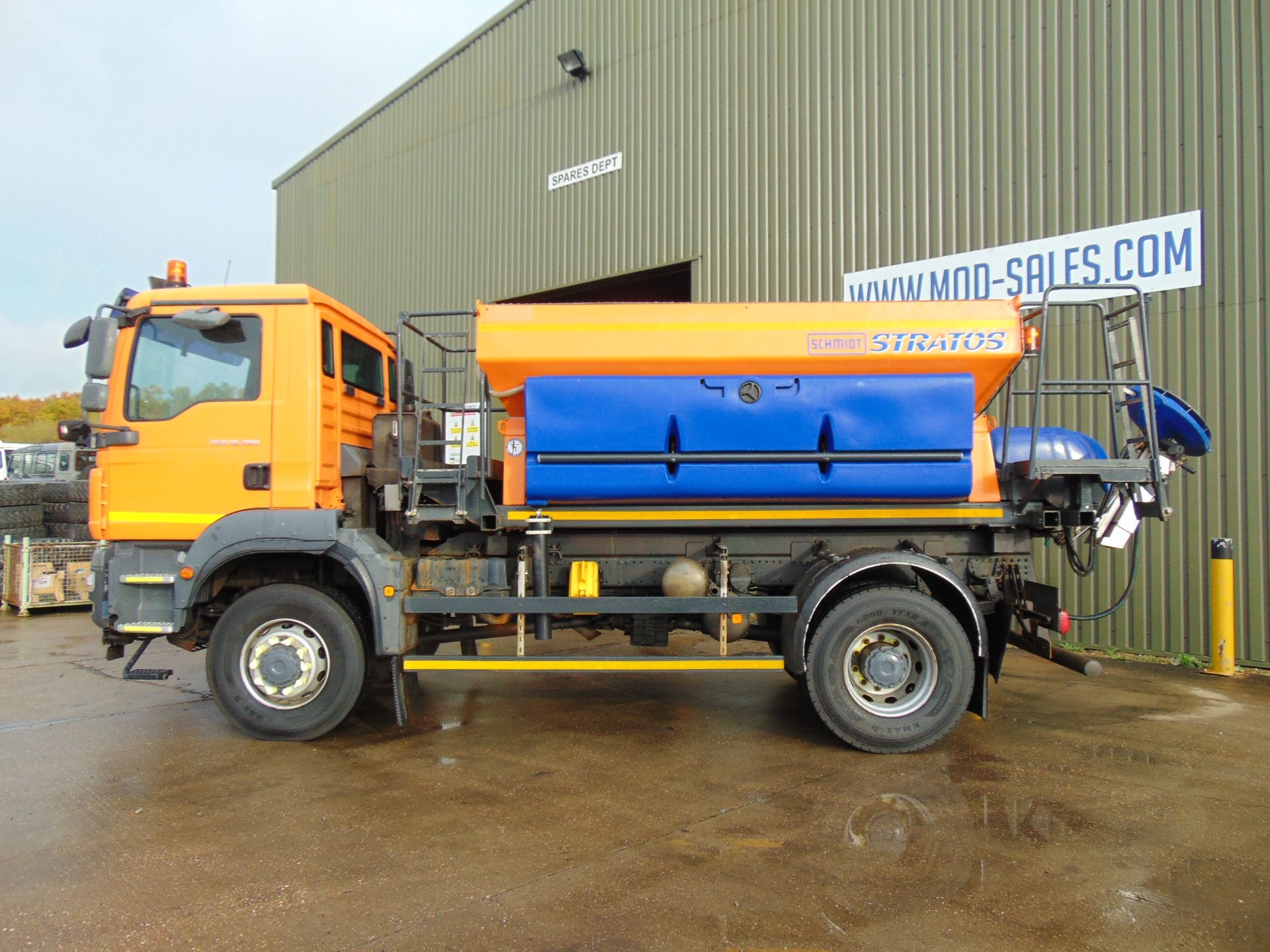 2009 MAN TGM 18.280 18T 4wd Gritter Lorry C/W Schmidt Gritter Body ONLY 35,483 Km! - Image 8 of 30