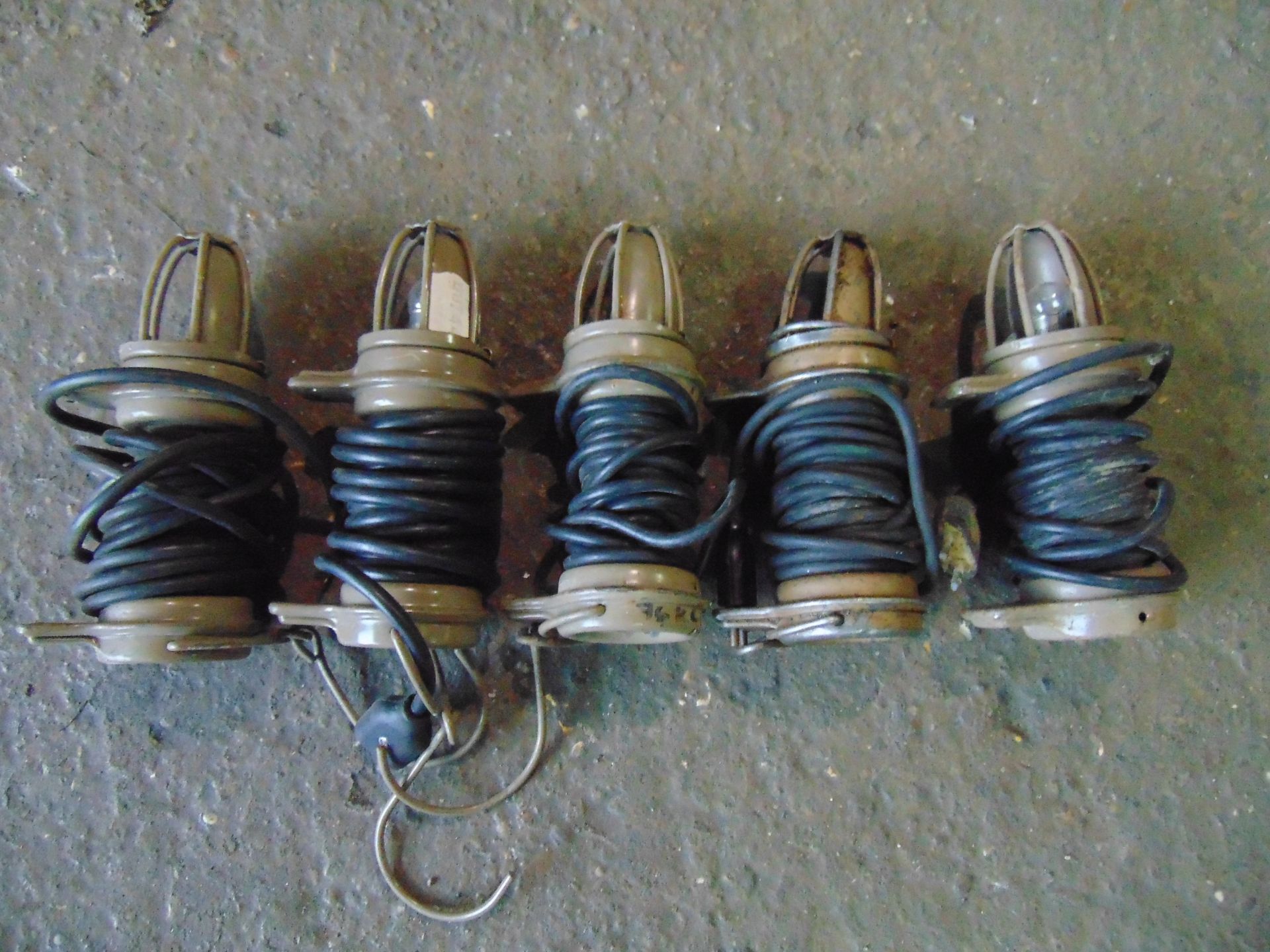 5 x Land Rover Lucas Inspection Lamp Light Series Defender Wolf Military Lightweight etc - Image 2 of 2