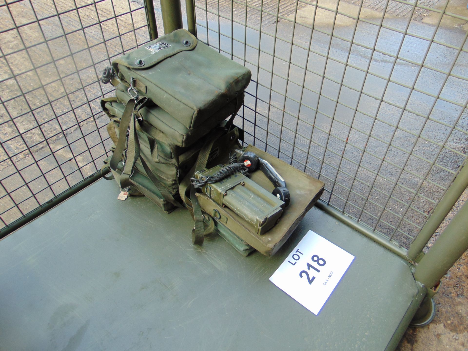 8 x Racal 404 Field Telephones - Image 2 of 4