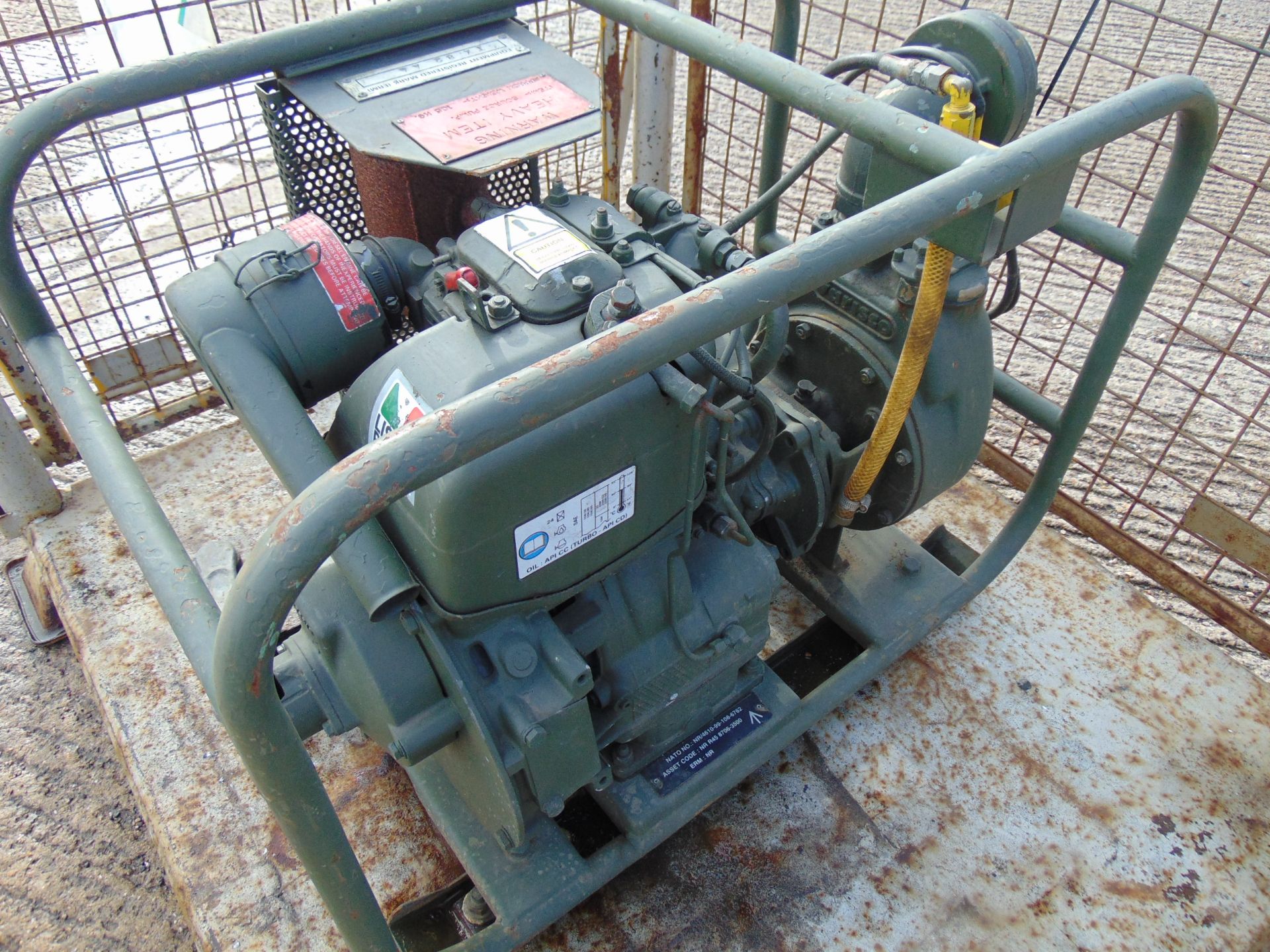 Lister Diesel Gilkes water Pump from MoD - Image 2 of 10