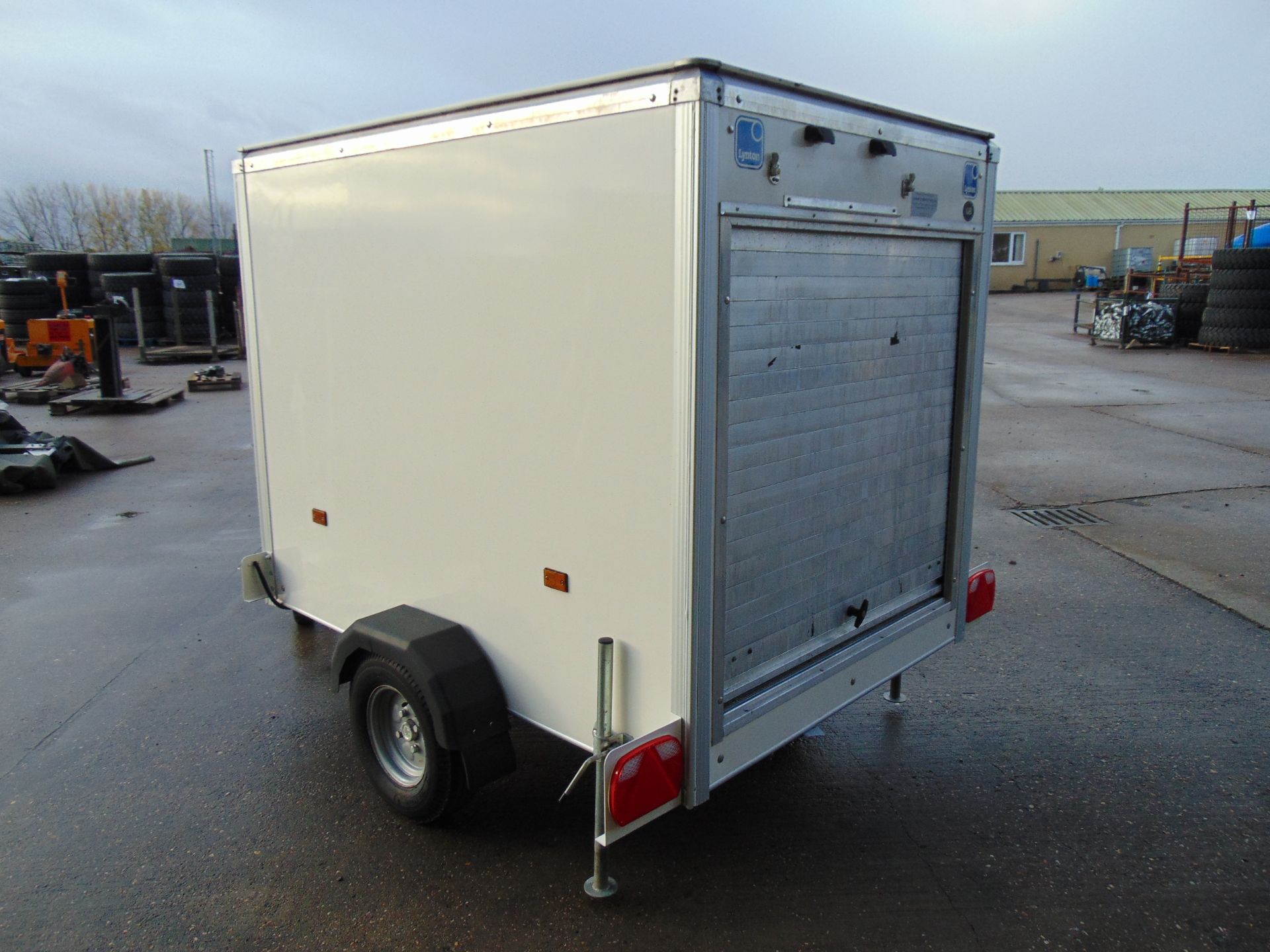 Lynton Single Axle Box Trailer C/W Rear Roller Shutter - Image 9 of 20