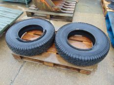 2x Michelin 7.50R16 Michelin Latitude Tyres