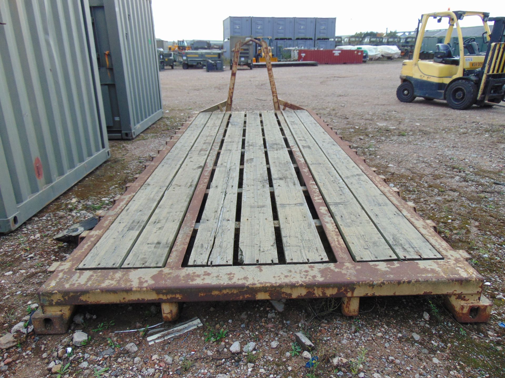 Marshall Engineering 20ft Flat Rack - Image 4 of 7