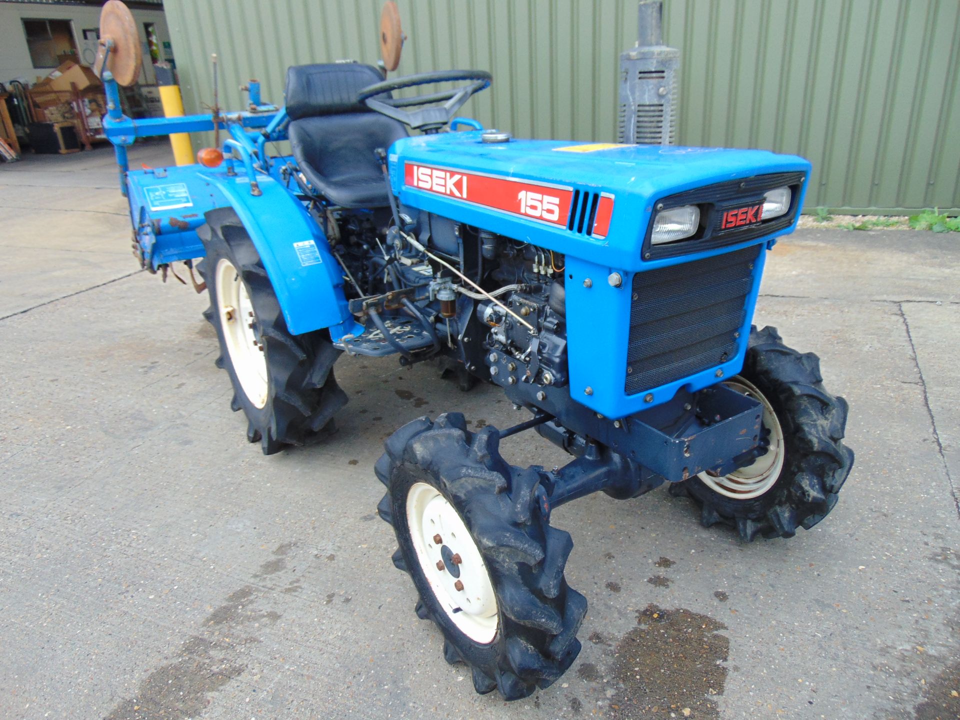 Iseki TX155 4x4 Diesel Compact Tractor c/w Rotovator ONLY 834 HOURS! - Image 2 of 20