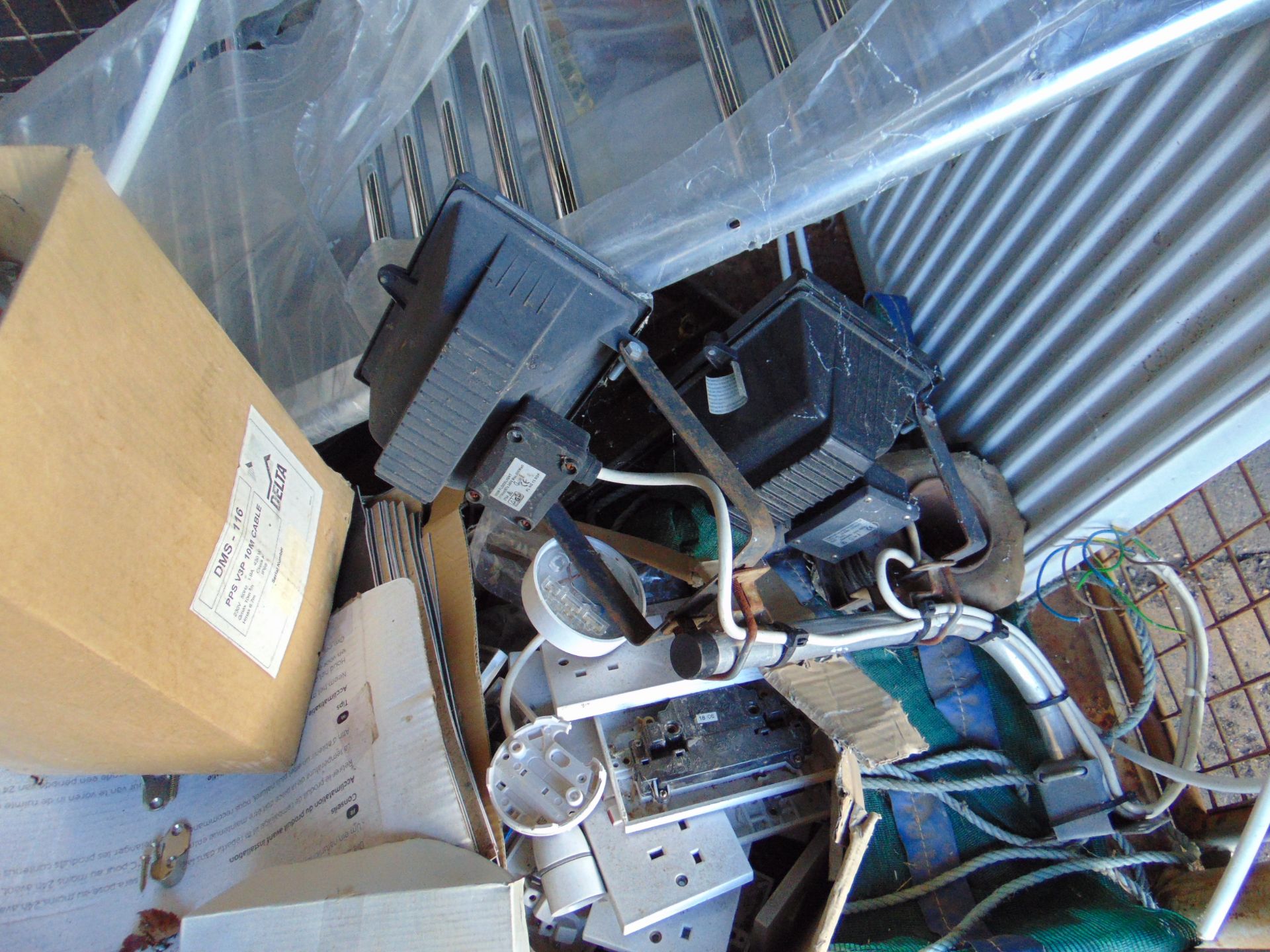 1 x Stillage of Electrical and Plumbing Material inc. rads lights etc. - Image 2 of 6