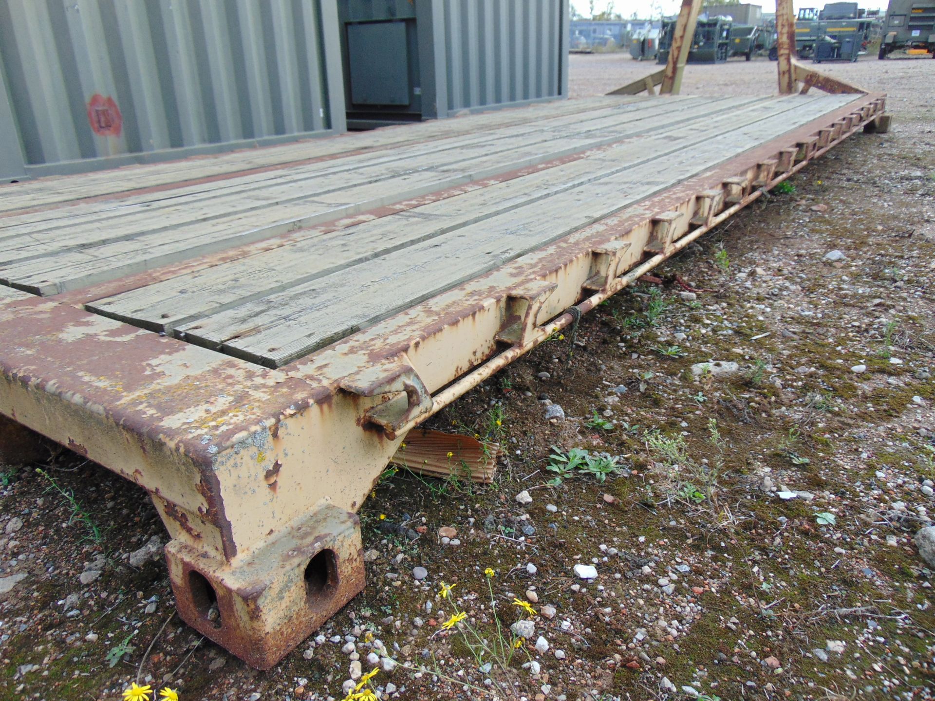 Marshall Engineering 20ft Flat Rack - Image 7 of 7