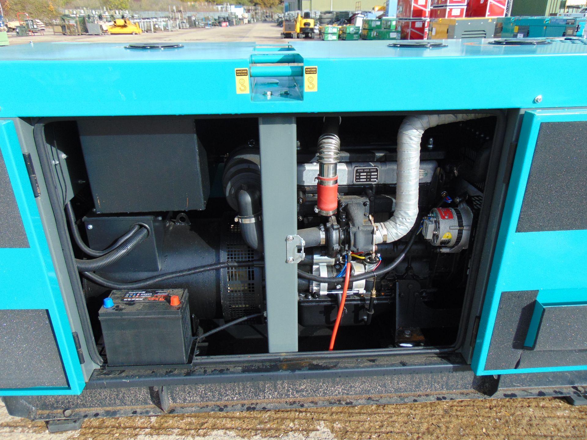 2022 UNISSUED 50 KVA 3 Phase Silent Diesel Generator Set - Image 12 of 16