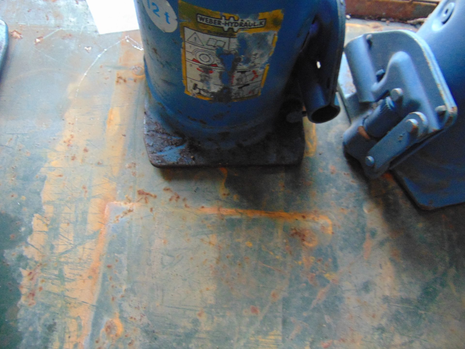 2 x Webber 12 ton hydraulic jack - Image 2 of 4