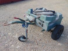 Aircraft Battery Electrical Starter Trolley c/w Batteries and Cables, From RAF