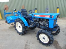 Iseki TX155 4x4 Diesel Compact Tractor c/w Rotovator ONLY 834 HOURS!