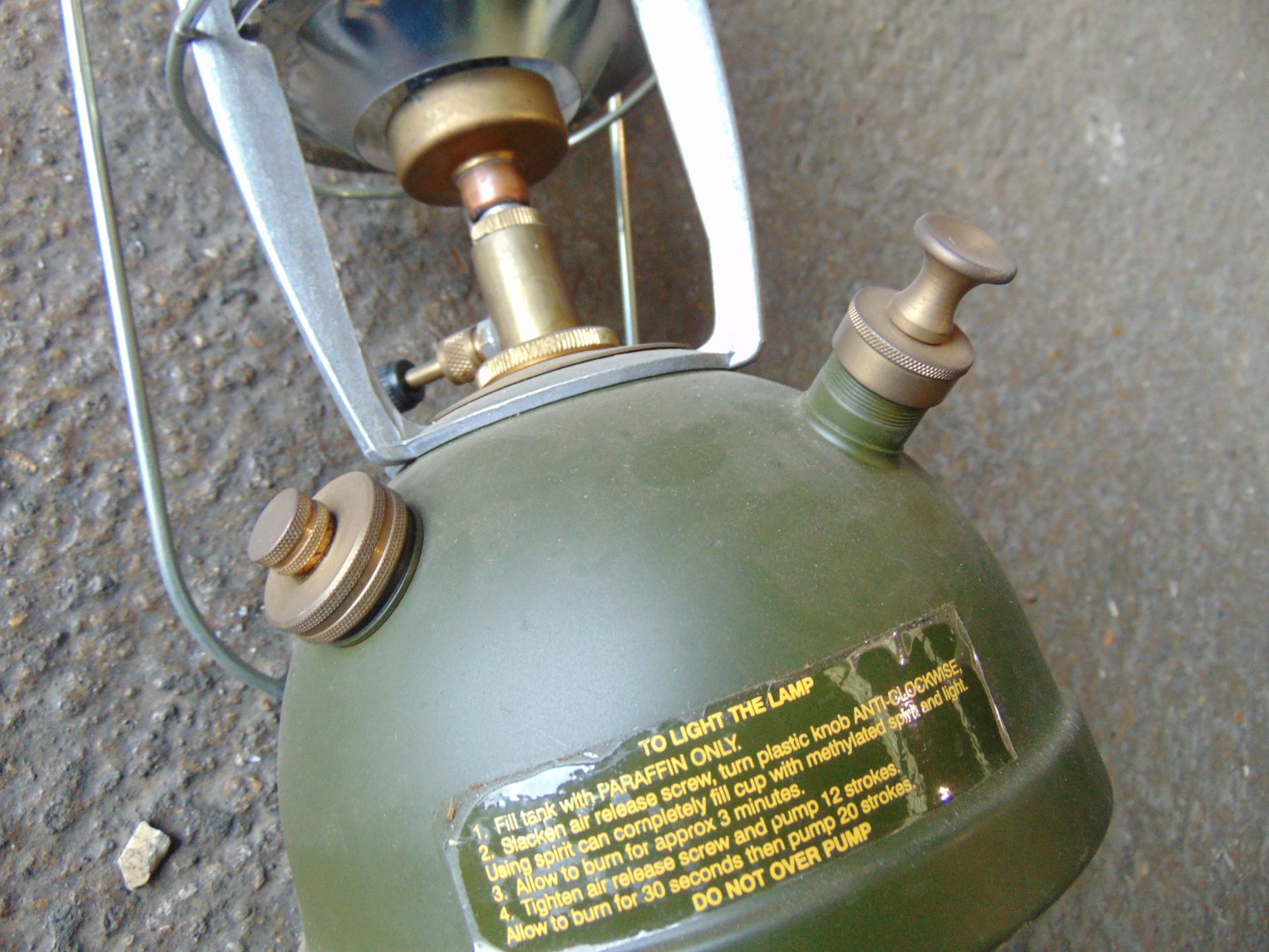 British Army Paraffin M320 Tilley Lamp - Image 4 of 4