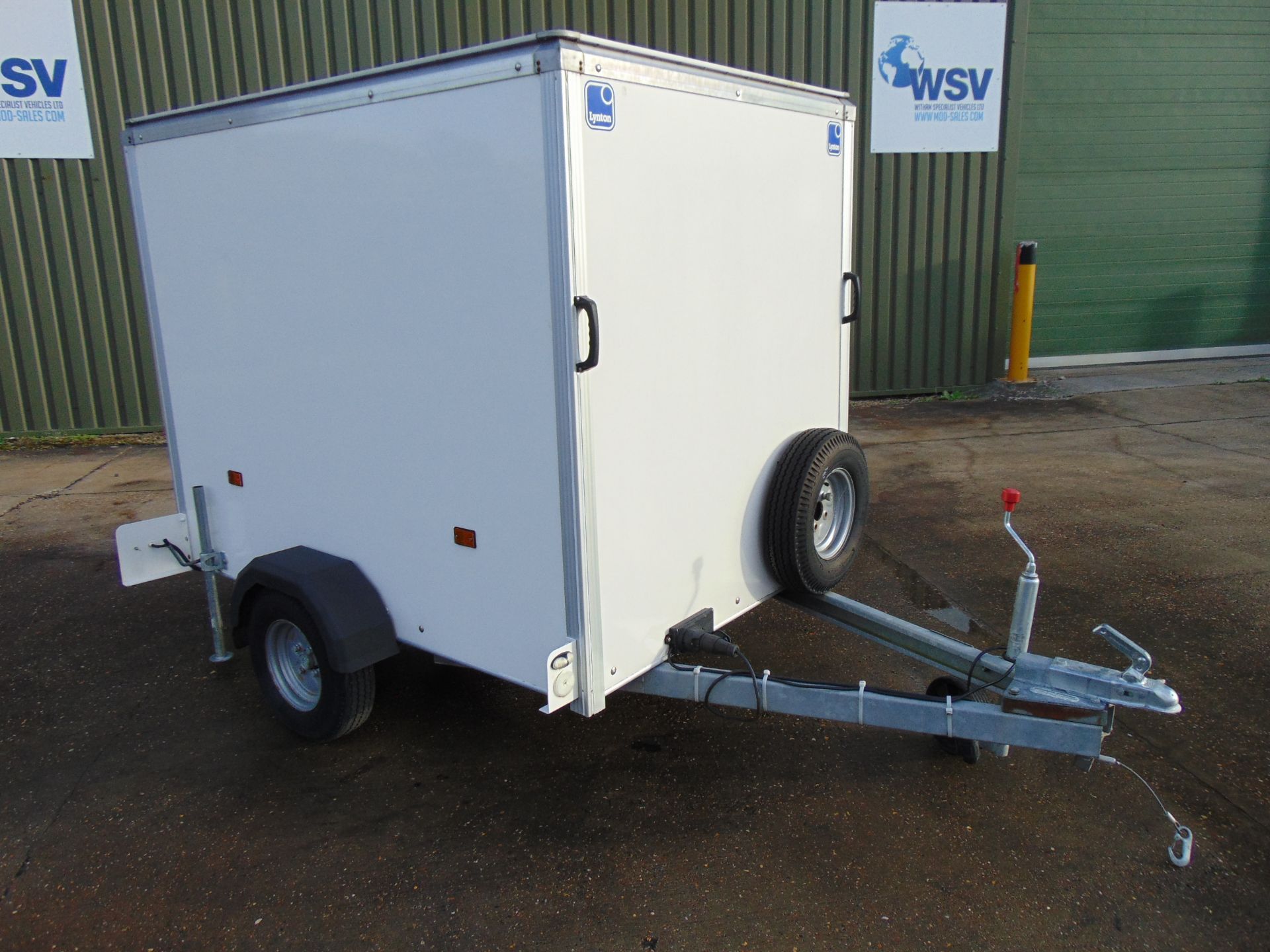 Lynton Single Axle Box Trailer C/W Rear Roller Shutter - Image 2 of 20