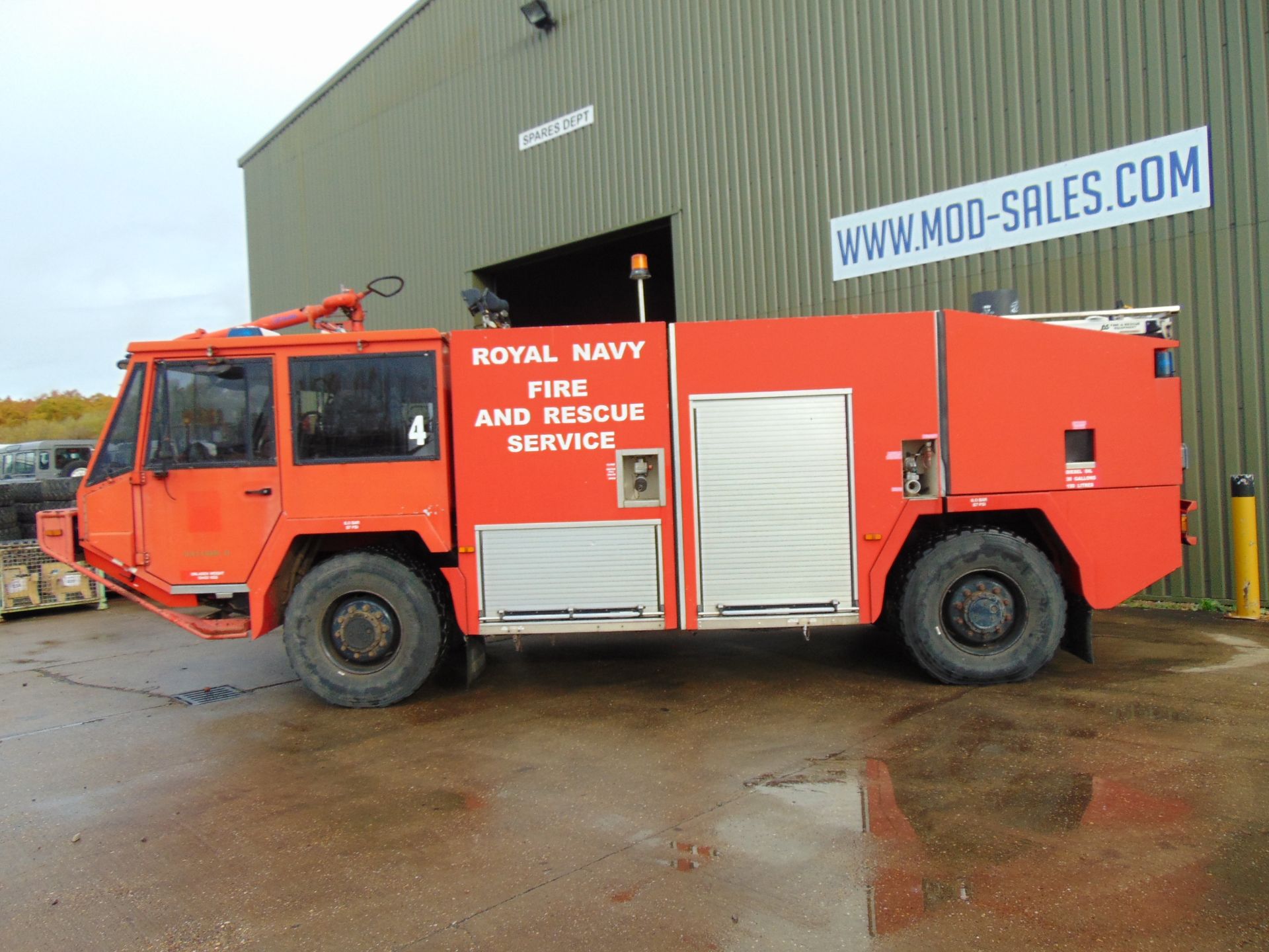 Alvis Unipower 4x4 Rapid Intervention Vehicle RIV Fire Truck ONLY 3,192 Km! - Image 8 of 49