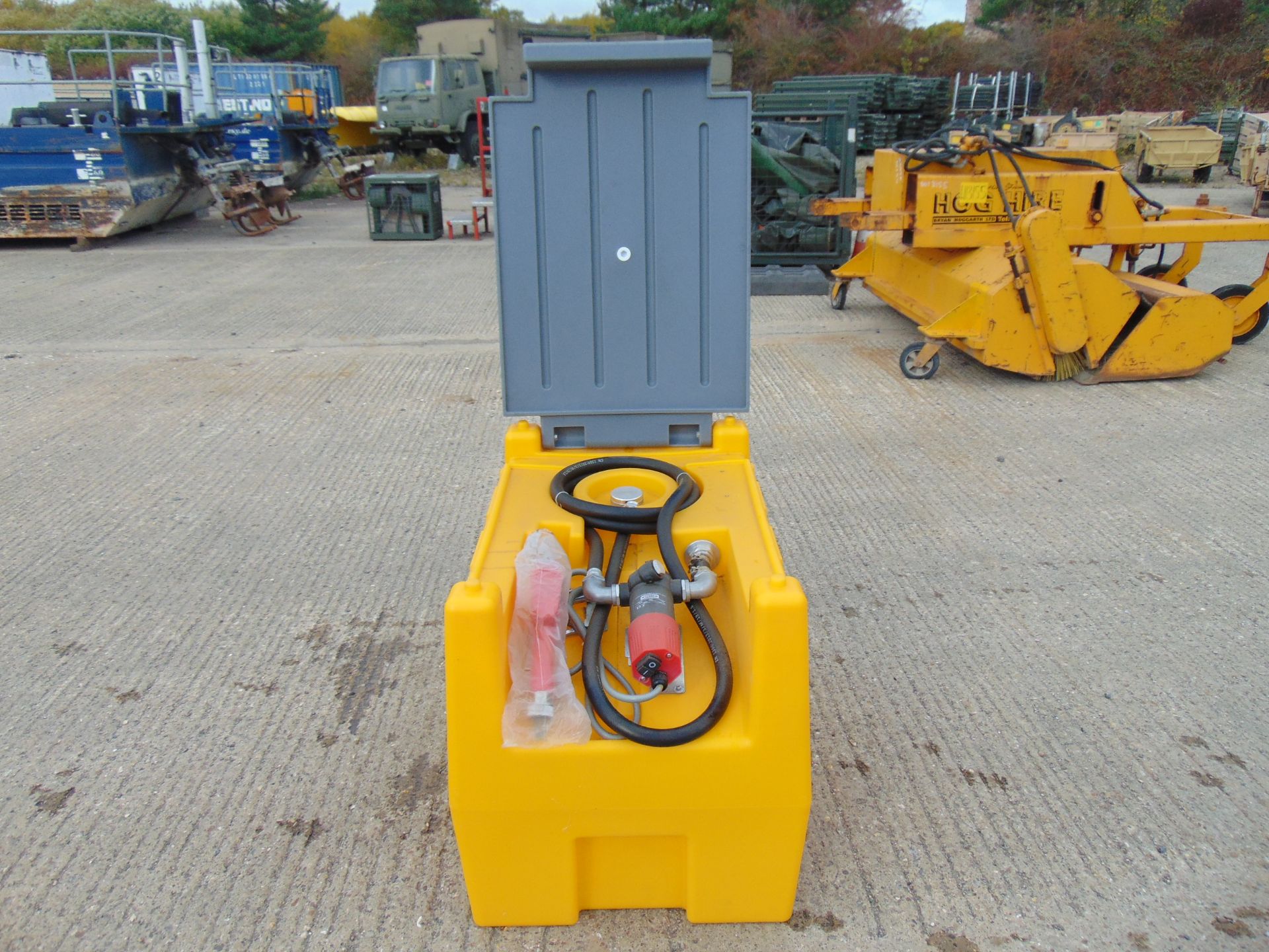 **New Unused** DTK 240 Litre fuel storage tank C/W Pump, Hose & Nozzle