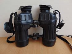 x1 Pair of British Army issue, Avimo 7x42 L12A1 Self Focusing Binoculars