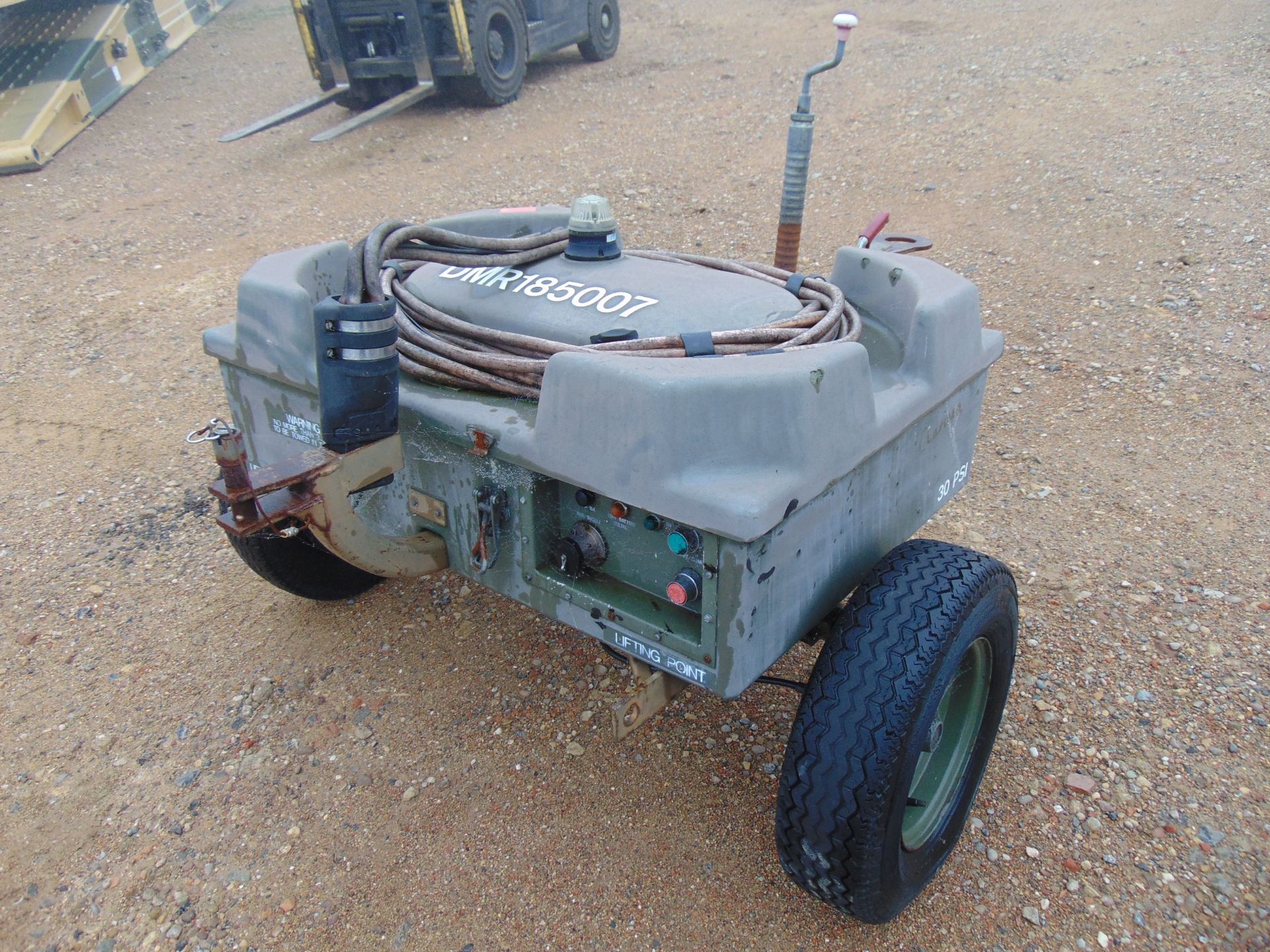 Aircraft Battery Electrical Starter Trolley c/w Batteries and Cables, From RAF - Bild 6 aus 10