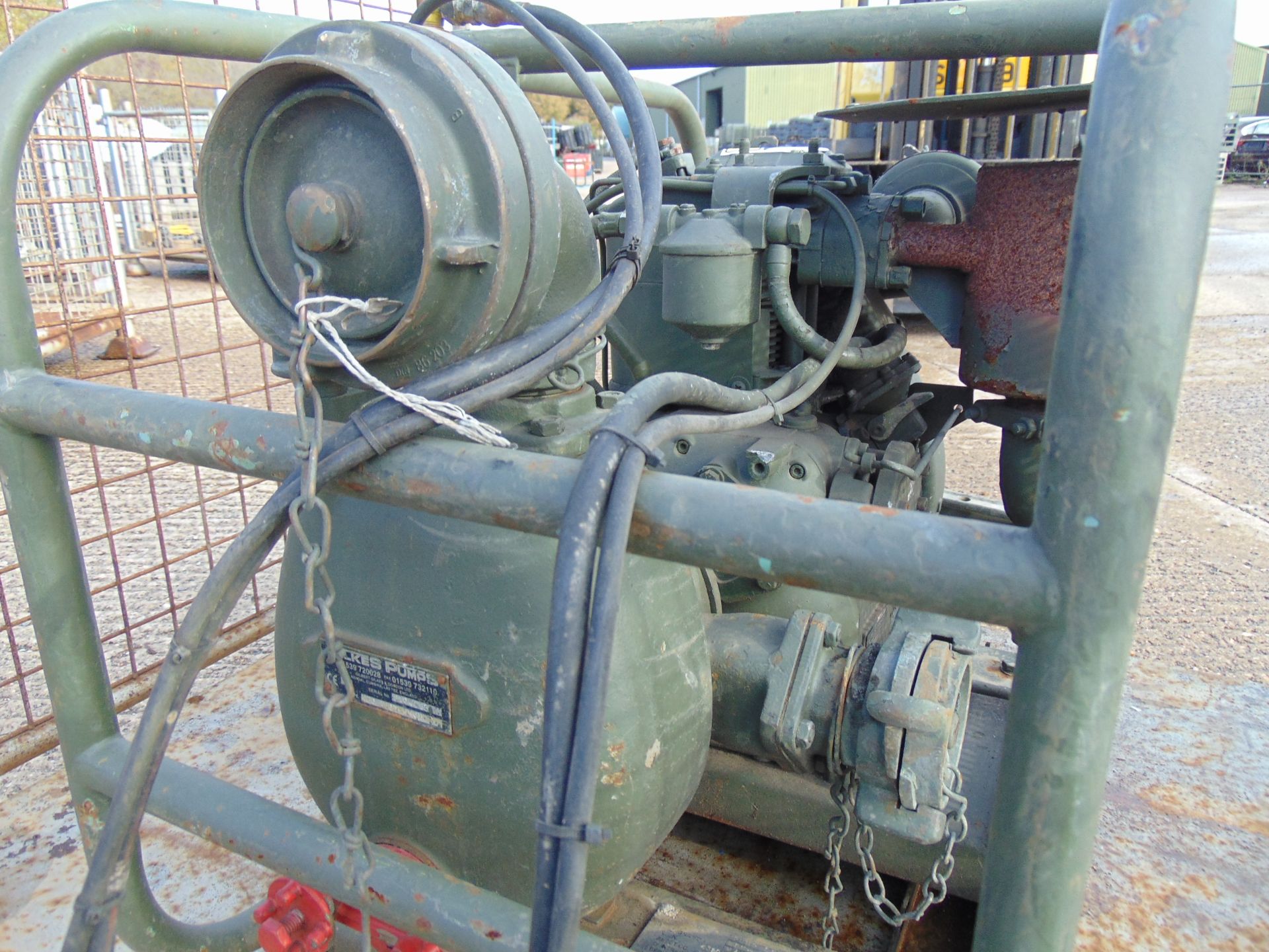 Lister Diesel Gilkes water Pump from MoD - Image 5 of 10