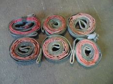 6x Land Rover Wolf Towing/ Recovery Straps