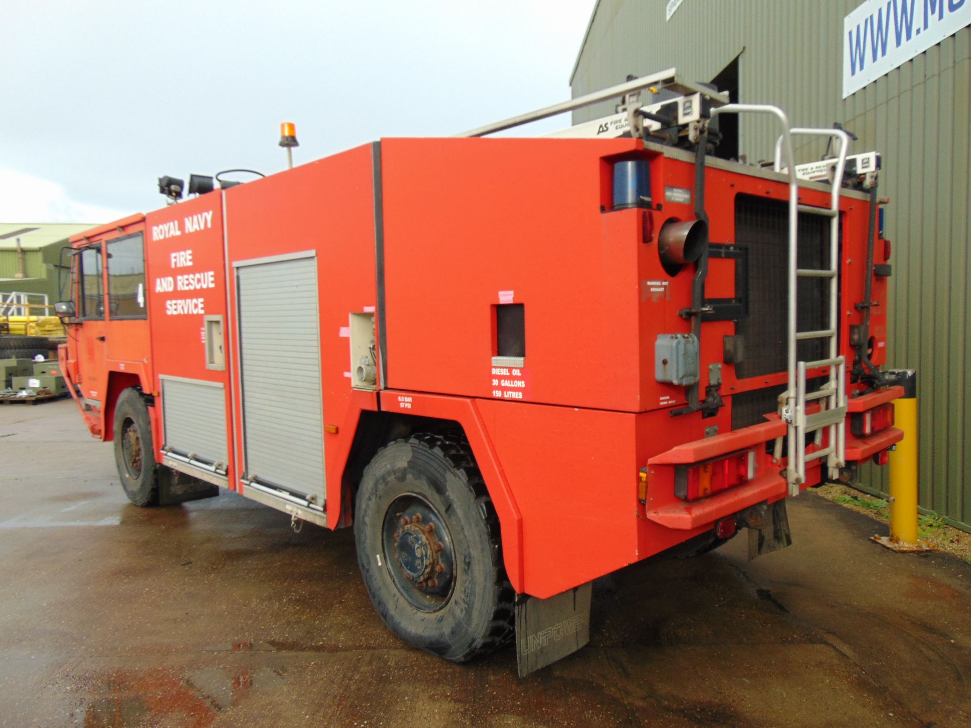 Alvis Unipower 4x4 Rapid Intervention Vehicle RIV Fire Truck ONLY 3,192 Km! - Image 7 of 49