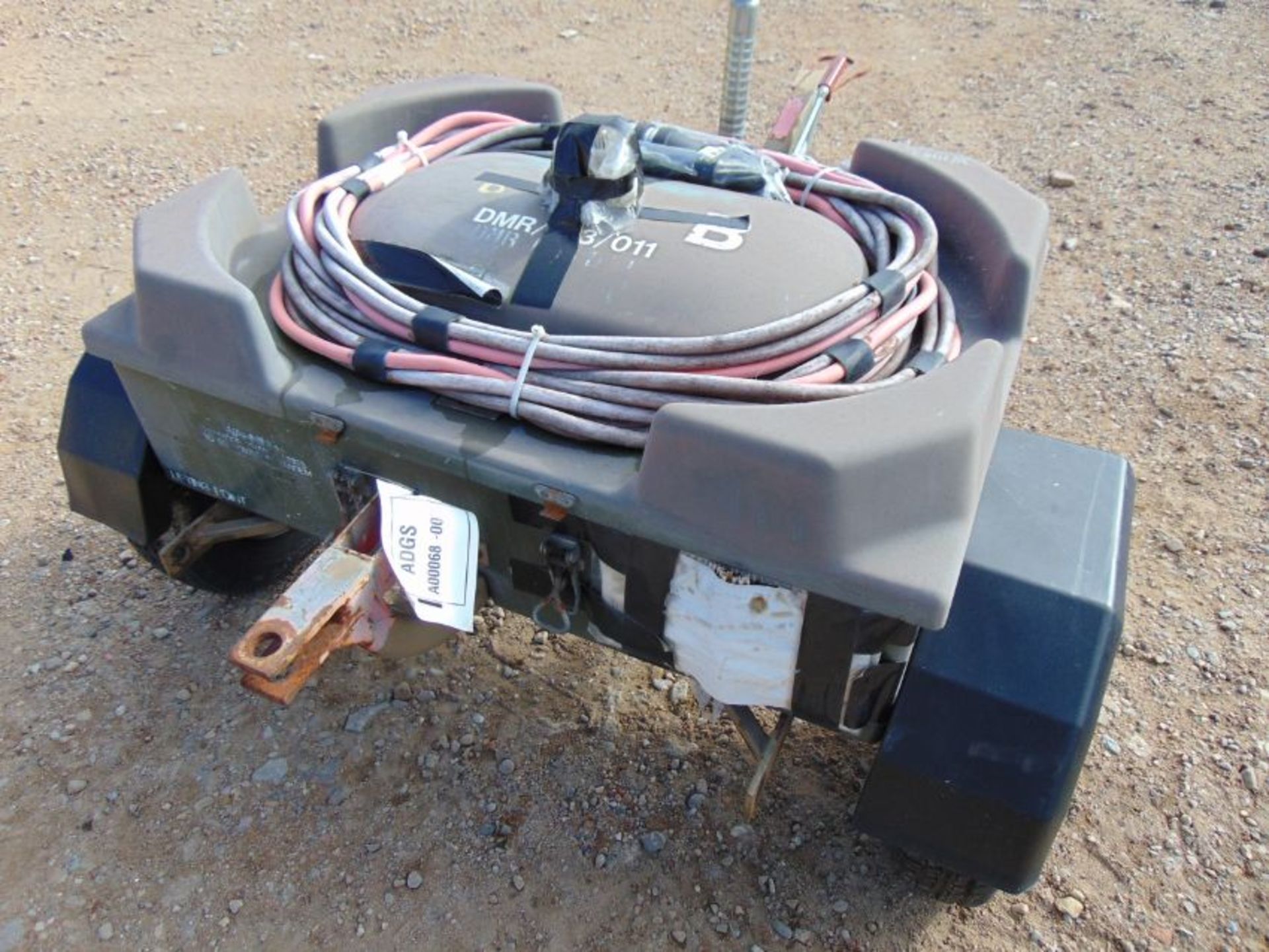 Aircraft Battery Electrical Starter Trolley c/w Batteries and Cables, From RAF - Image 4 of 7