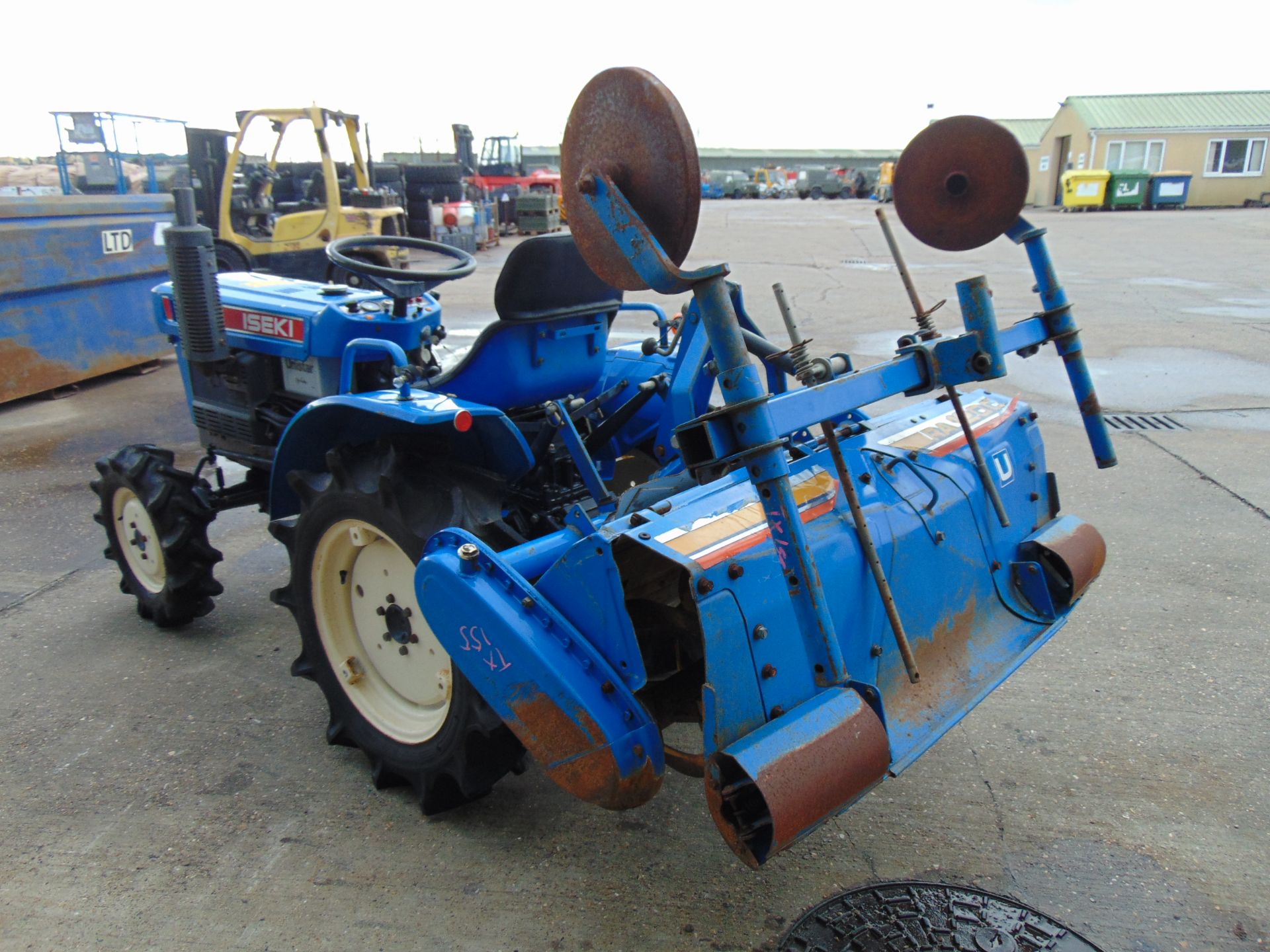 Iseki TX155 4x4 Diesel Compact Tractor c/w Rotovator ONLY 834 HOURS! - Image 10 of 20