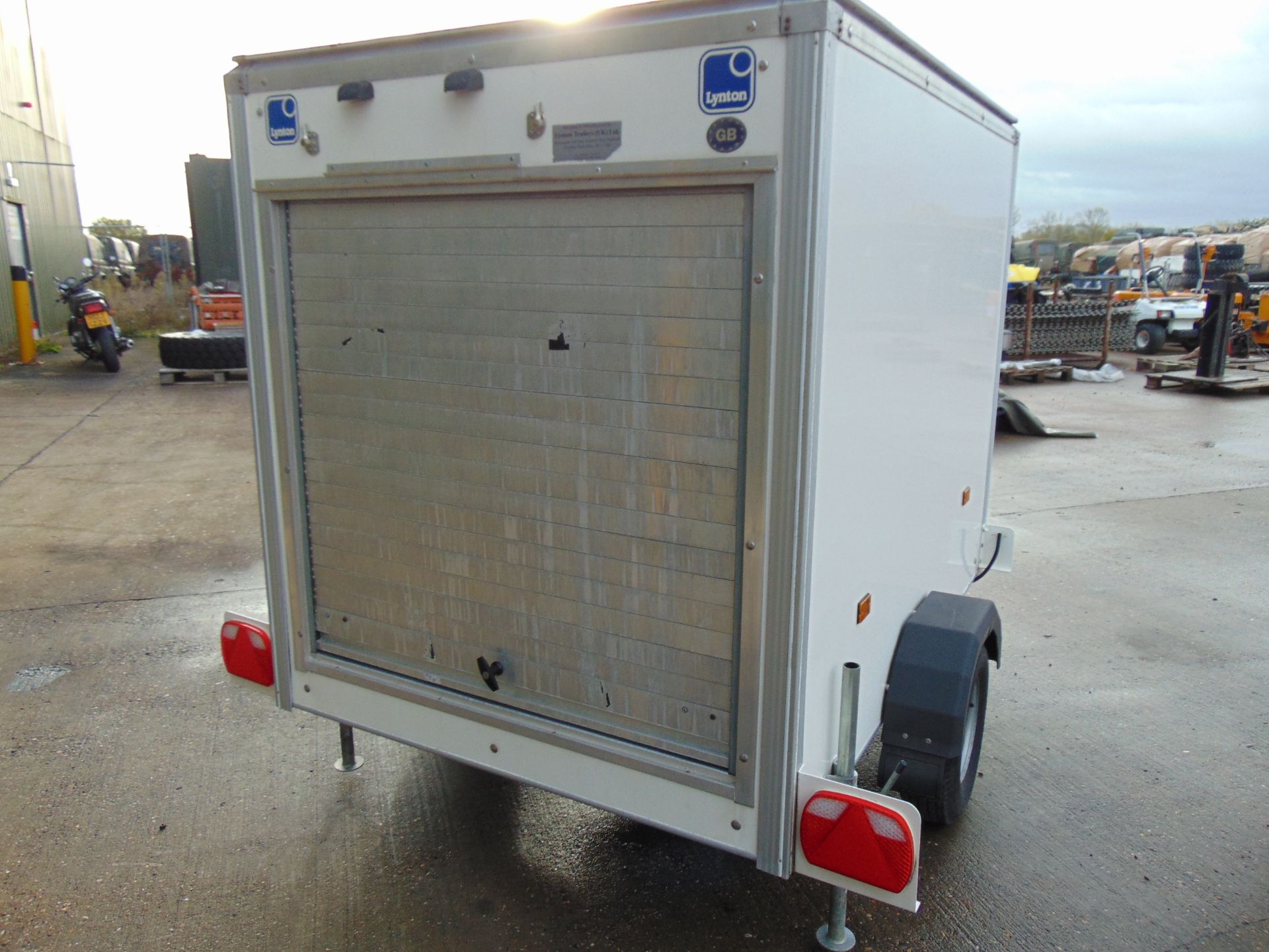 Lynton Single Axle Box Trailer C/W Rear Roller Shutter - Image 12 of 20