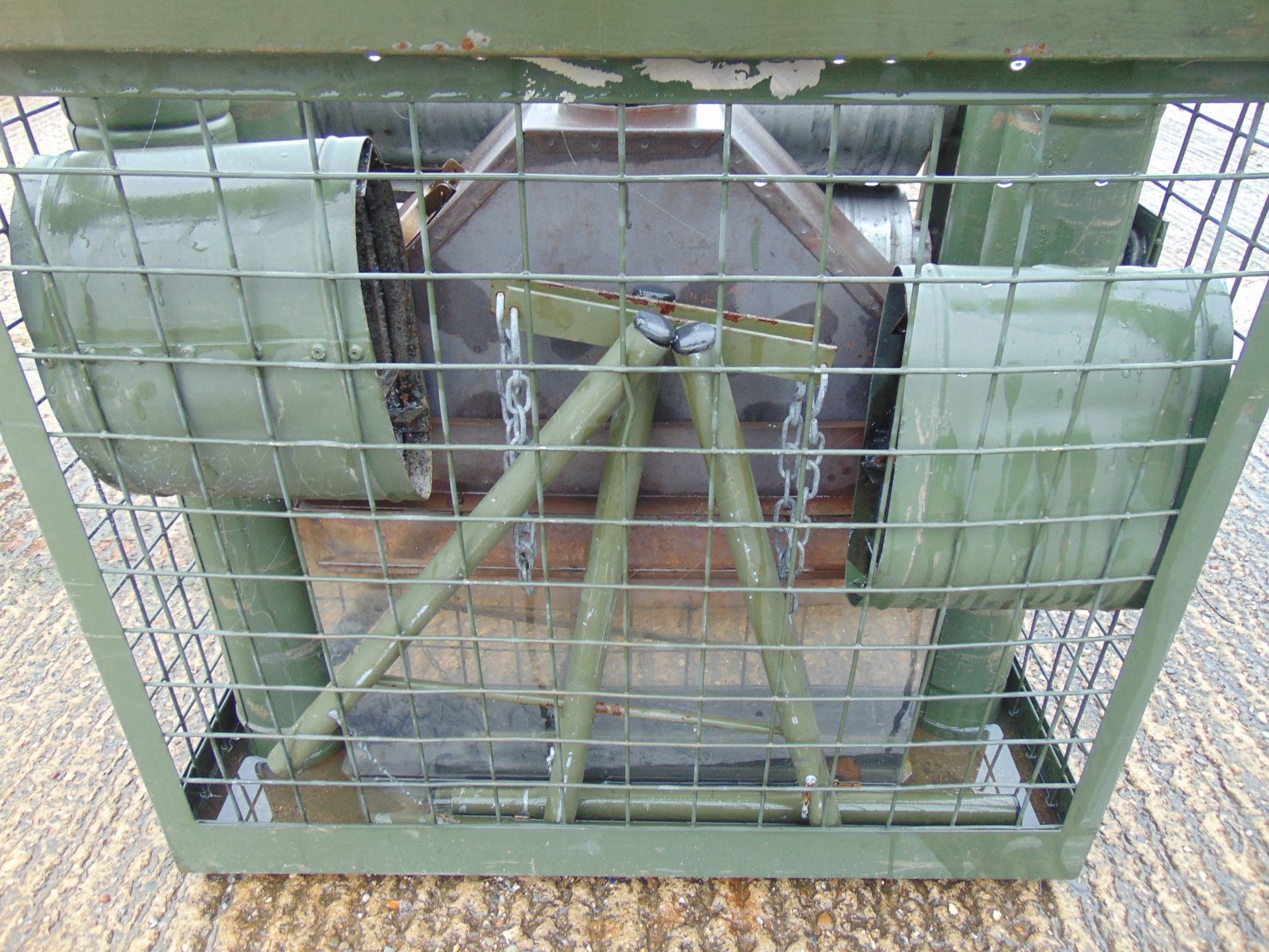 Ex MOD GHSIII Tent Garage Workshop Diesel Heater - Image 5 of 7