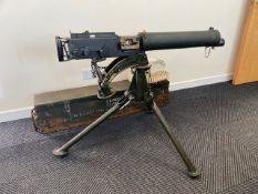 You are bidding on a Very Rare Vickers .303 machine gun, deactivated to current EU standards