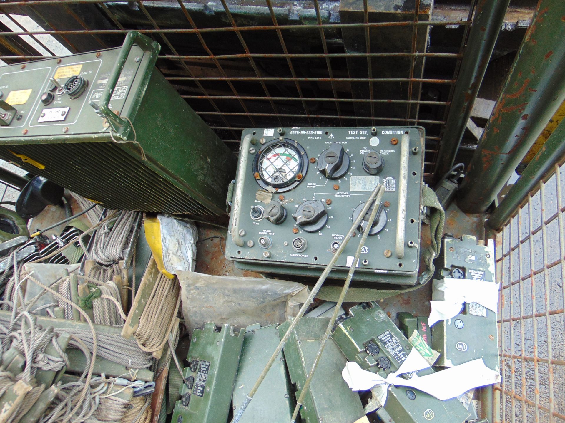 Stillage of Clansman Radio Equipment inc Transmitter Receivers, Charges etc etc - Image 4 of 6