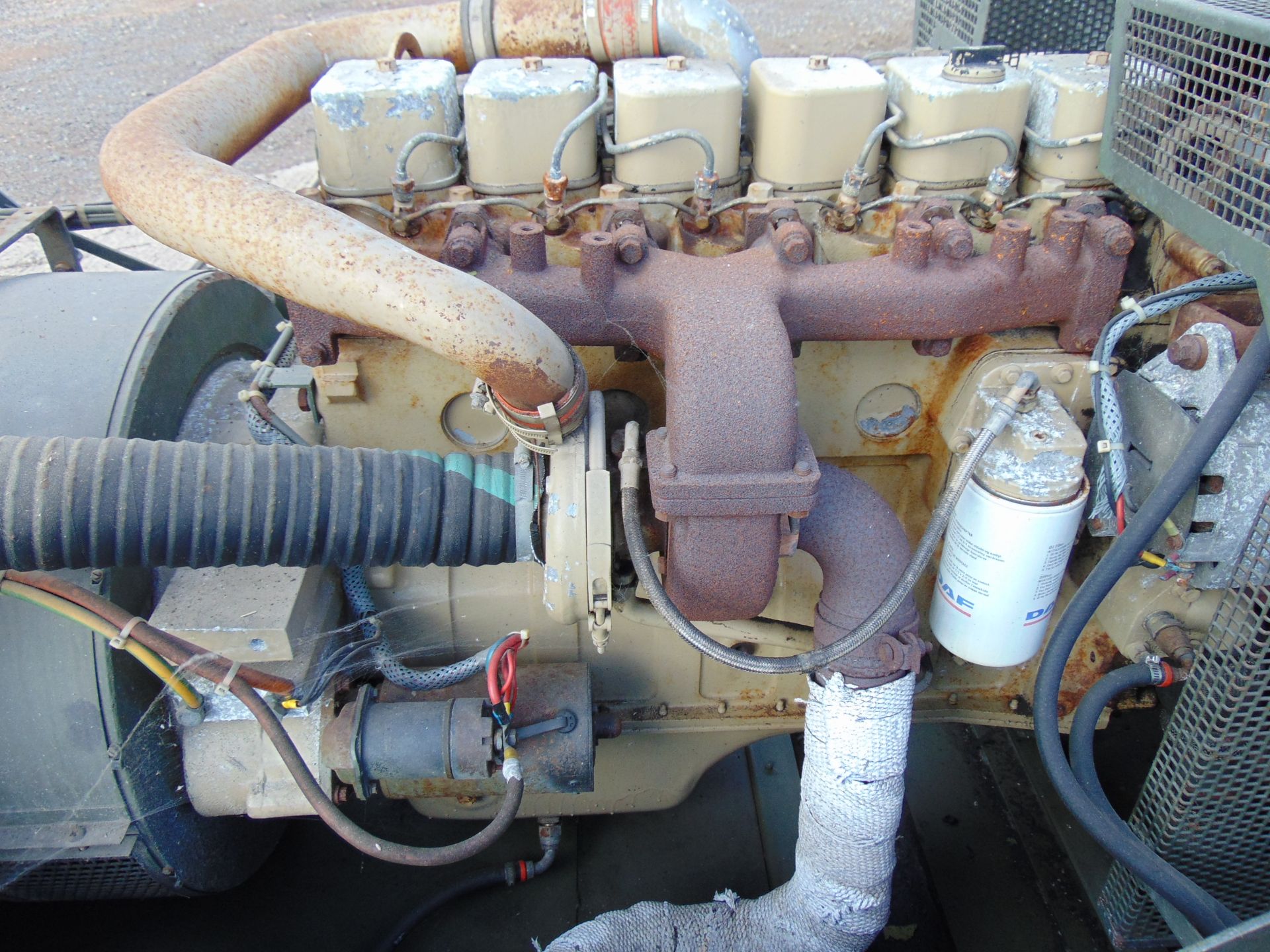 Houchin Twin Axle 60 KVA 48KW Aircraft Ground Power Unit c/w Cummins Engine - Image 12 of 19