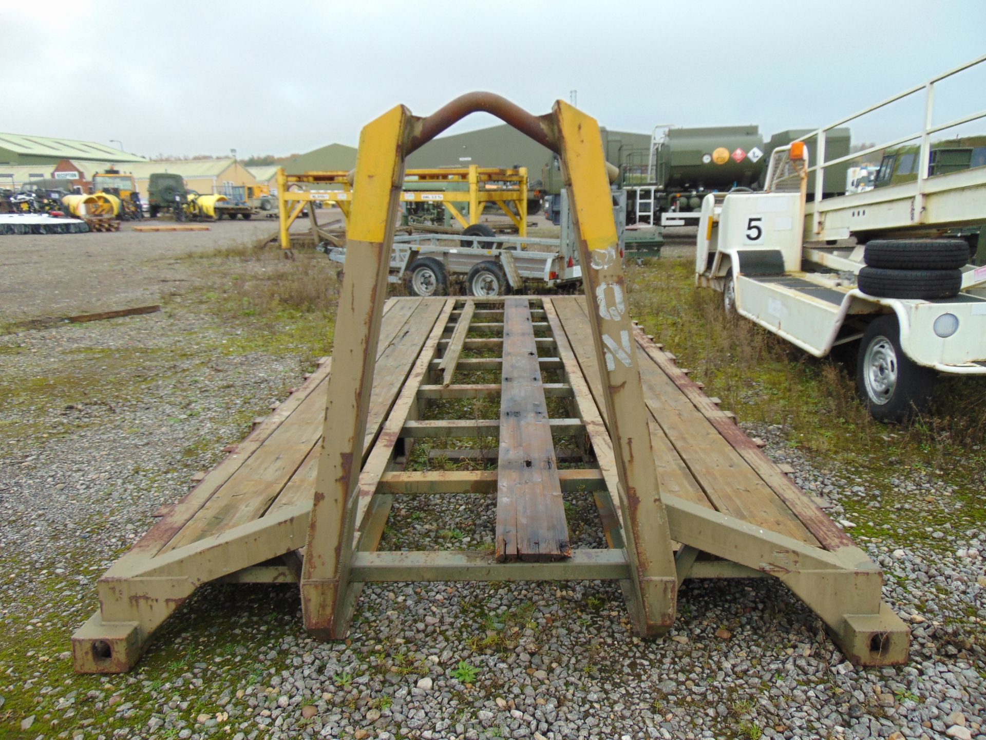 Marshall Engineering 20ft Flat Rack - Image 2 of 7