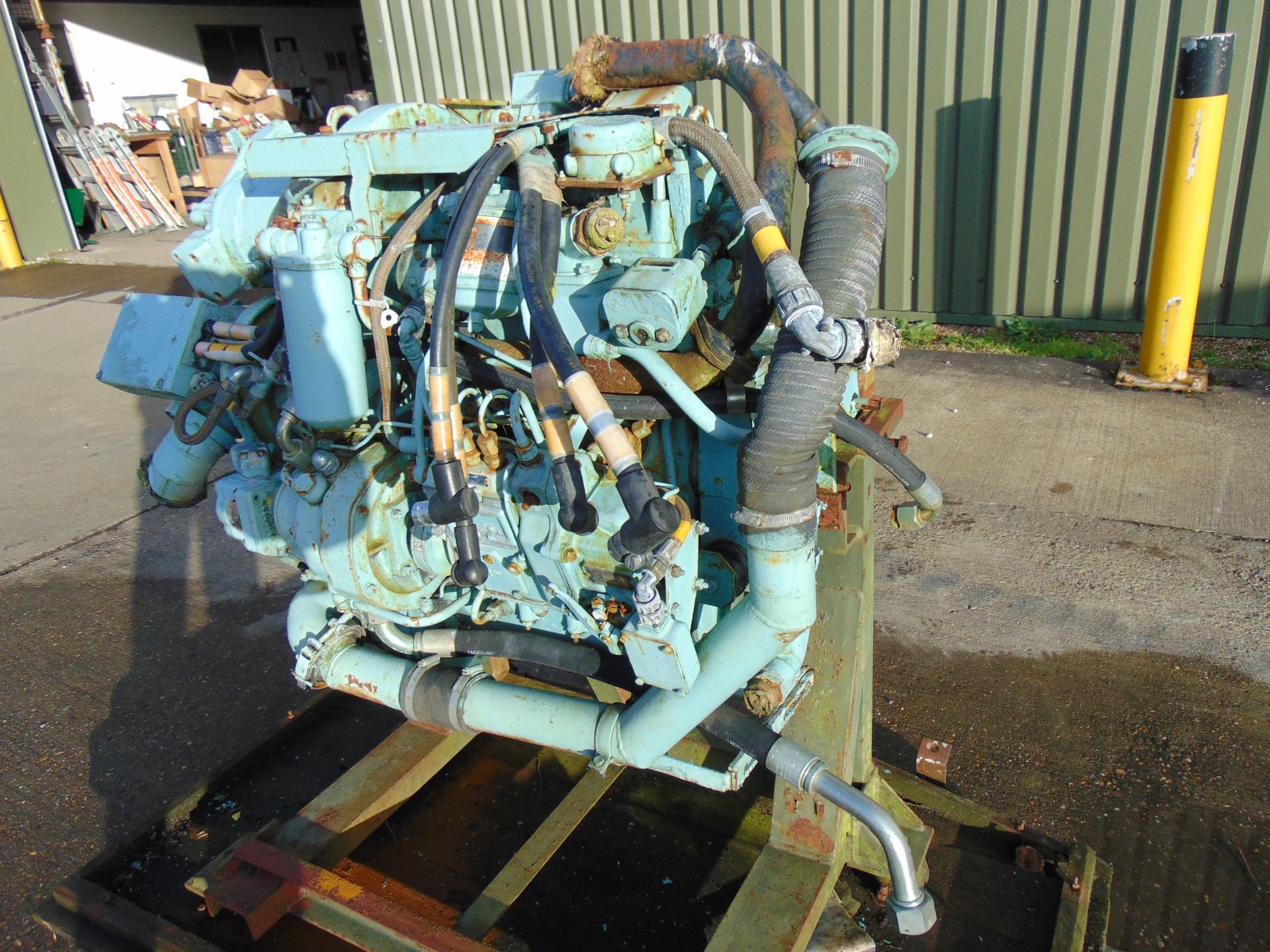 Chieftain H30 No.4 Mk7A 3 Cylinder Diesel Engine - Image 4 of 9